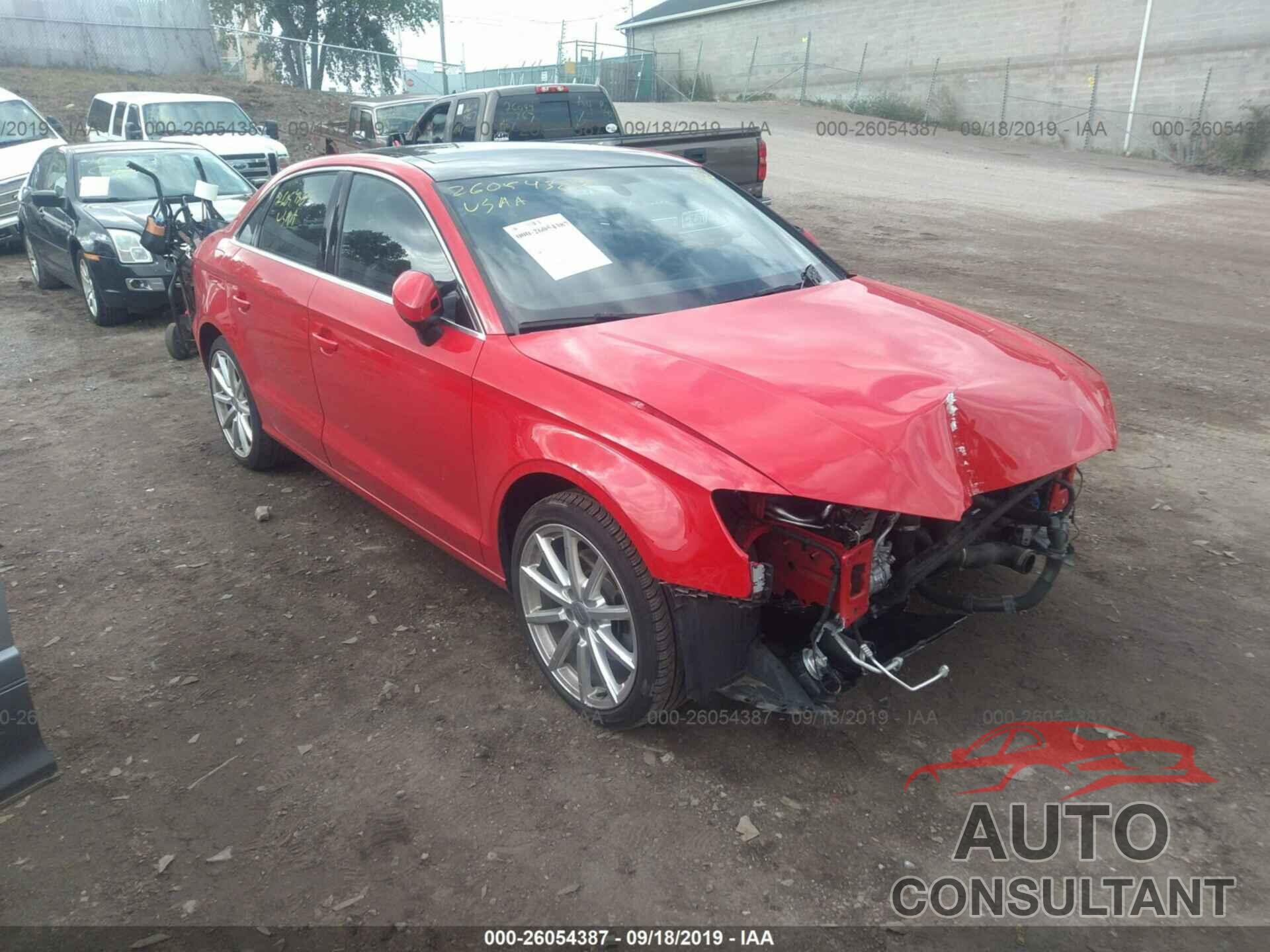 Audi A3 2016 - WAUE8GFF2G1072807