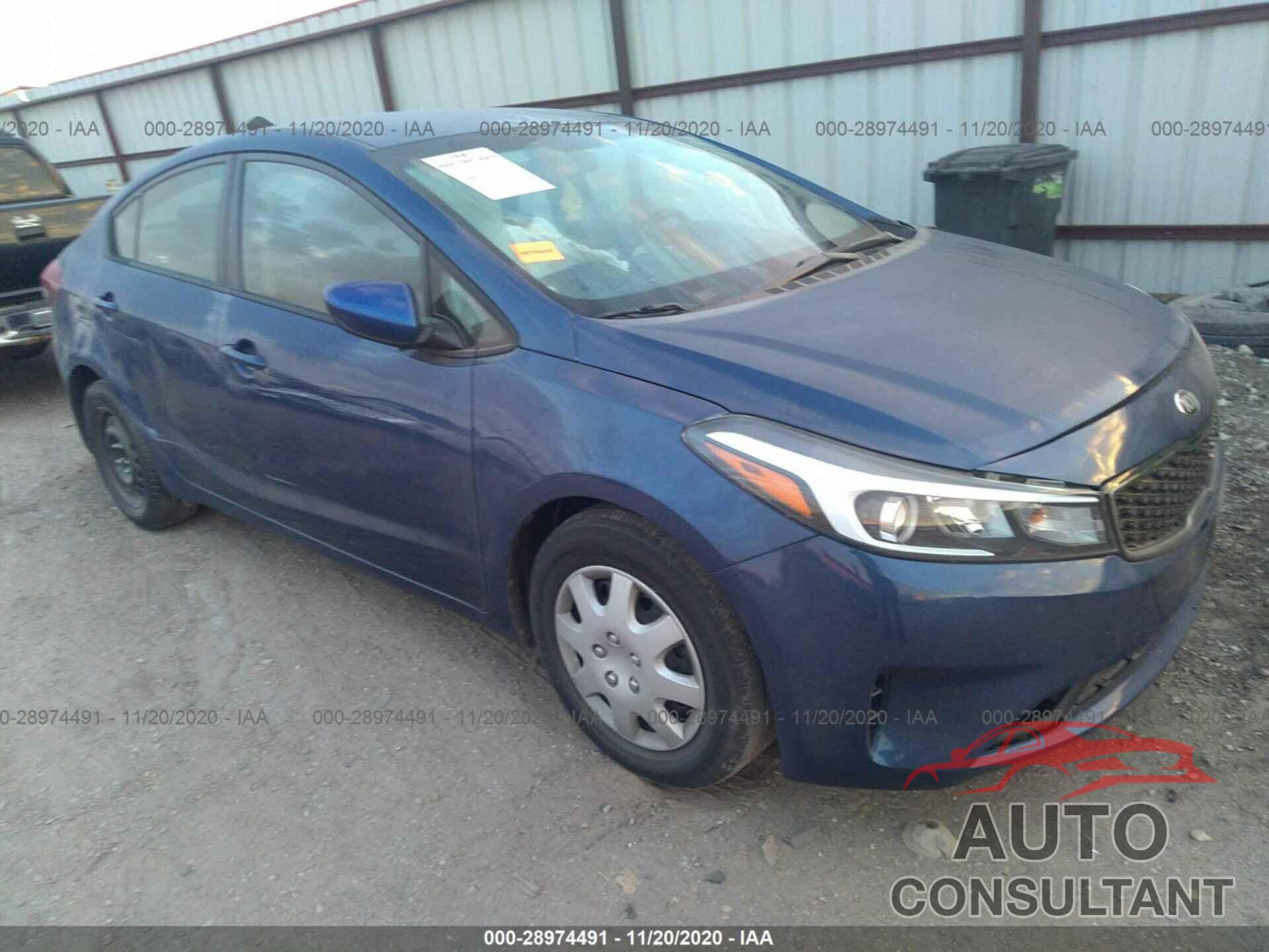 KIA FORTE 2017 - 3KPFL4A70HE044572