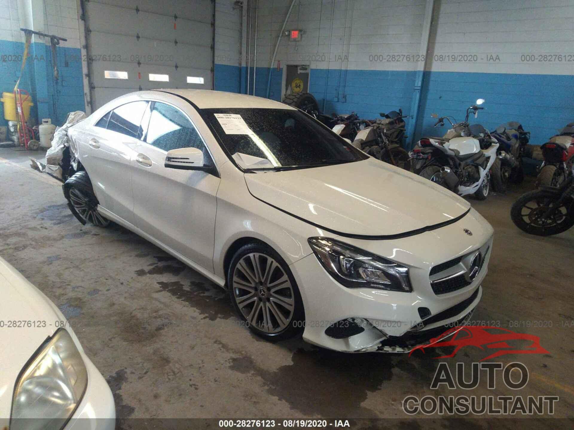 MERCEDES-BENZ CLA 2018 - WDDSJ4GB6JN553556