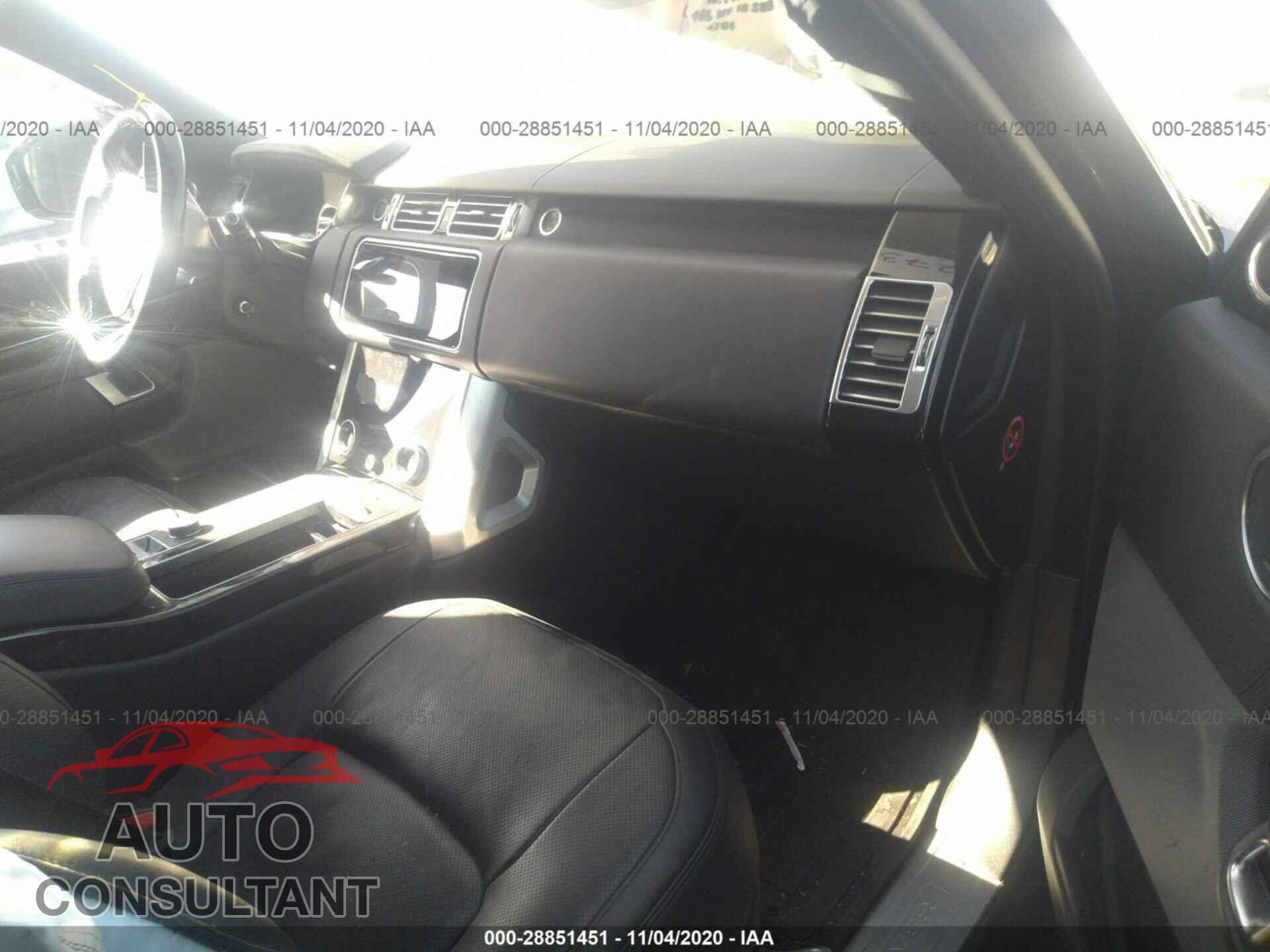 LAND ROVER RANGE ROVER 2018 - SALGS2SV0JA385982