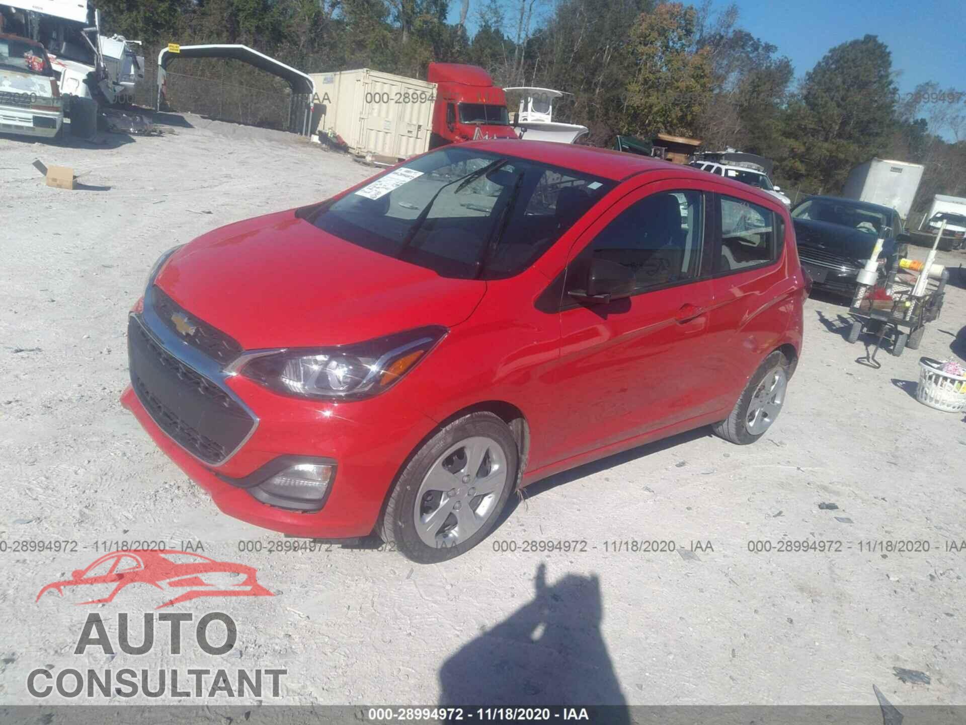 CHEVROLET SPARK 2019 - KL8CB6SA4KC807616