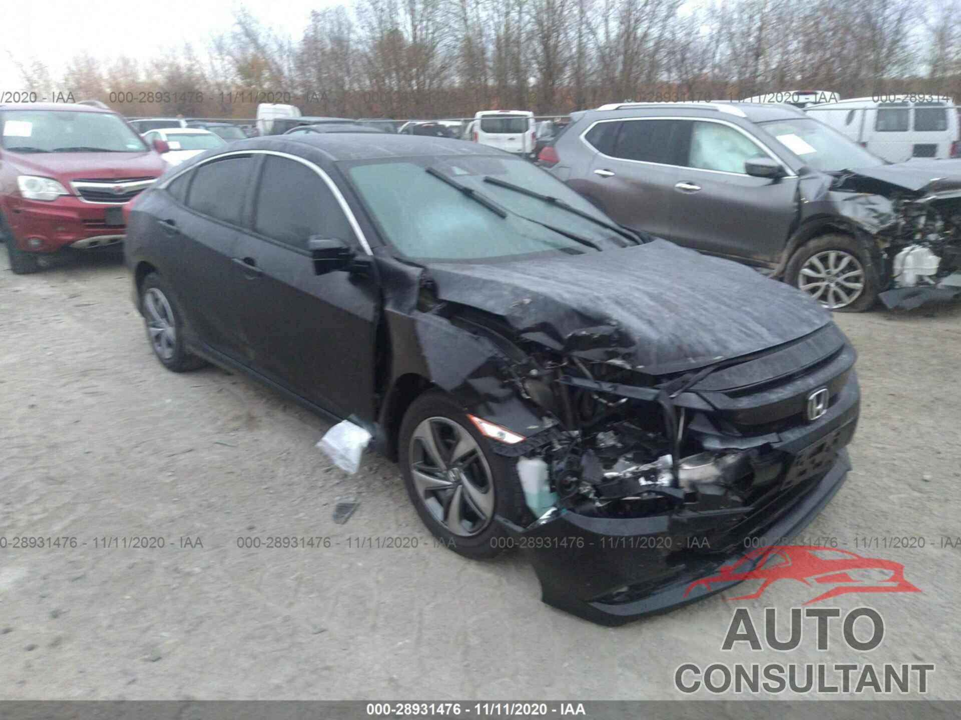 HONDA CIVIC SEDAN 2019 - 2HGFC2F61KH569822