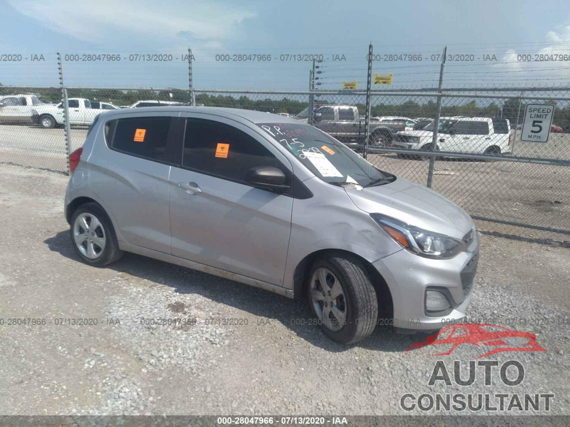CHEVROLET SPARK 2019 - KL8CB6SA0KC702829