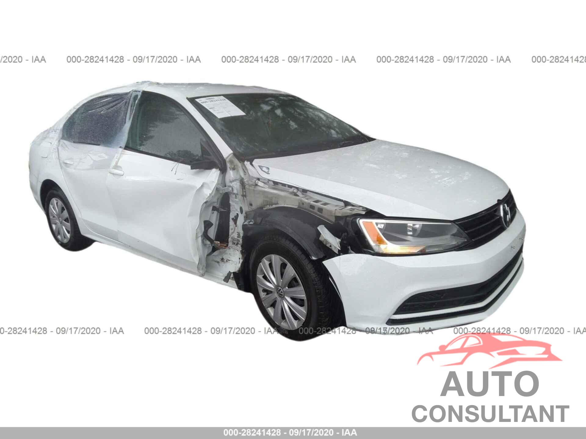 VOLKSWAGEN JETTA SEDAN 2015 - 3VW2K7AJ7FM287570
