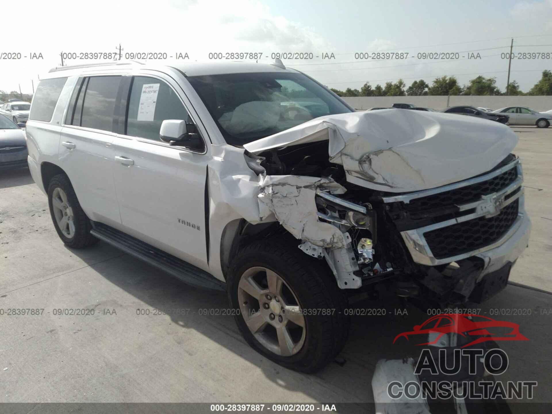 CHEVROLET TAHOE 2016 - 1GNSCBKC2GR318931