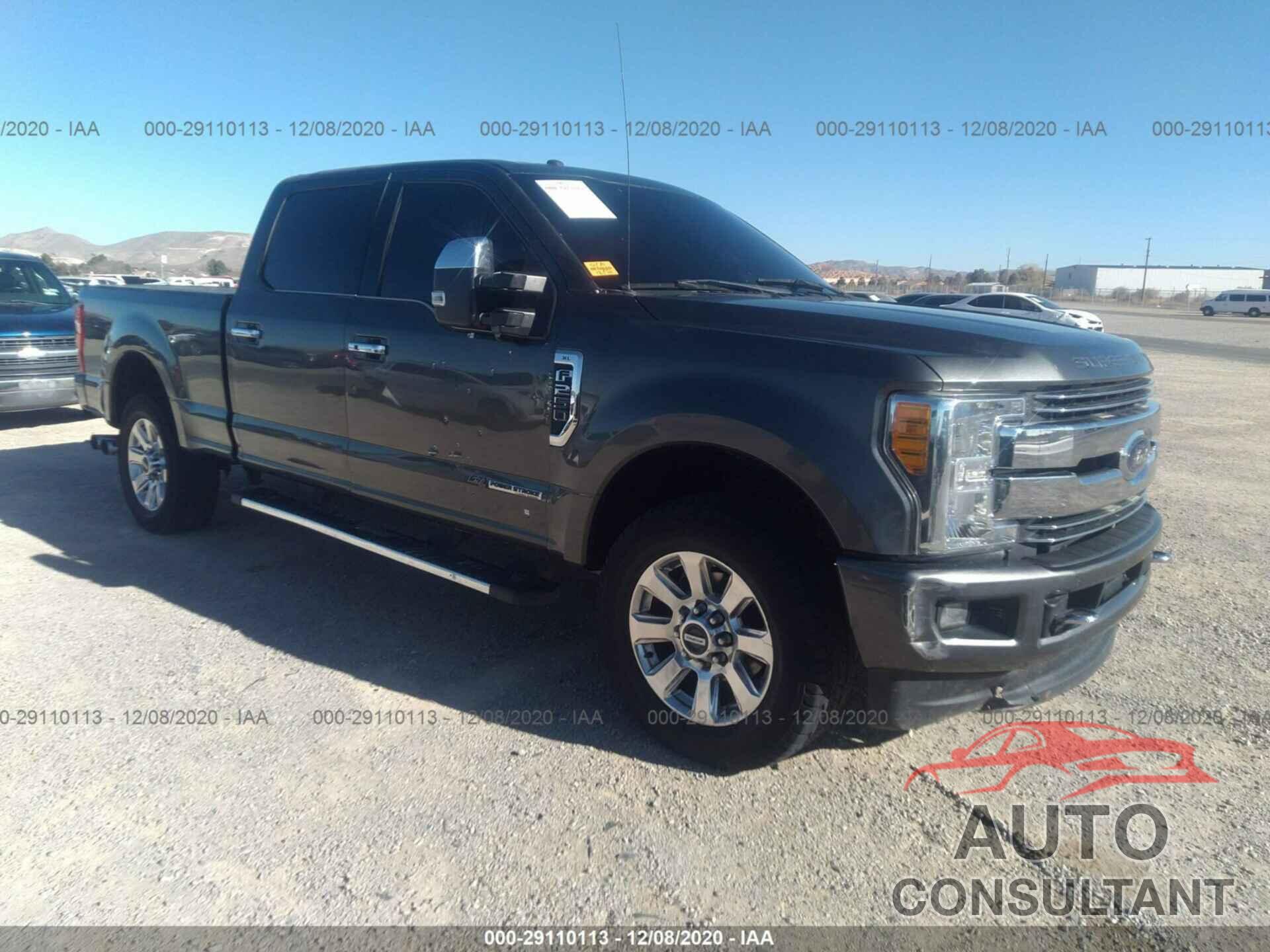 FORD SUPER DUTY F-250 SRW 2017 - 1FT7W2BT3HEC21851