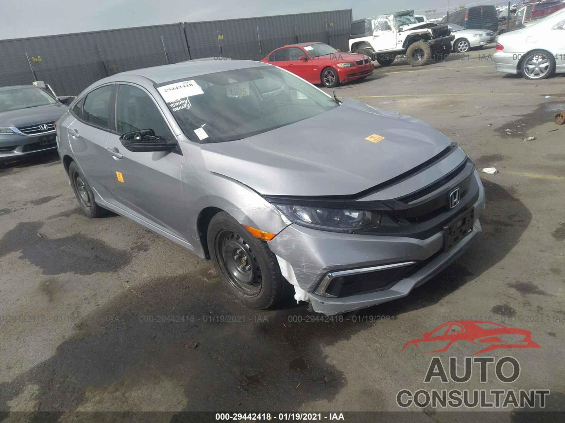 HONDA CIVIC SEDAN 2019 - 19XFC2F62KE212417