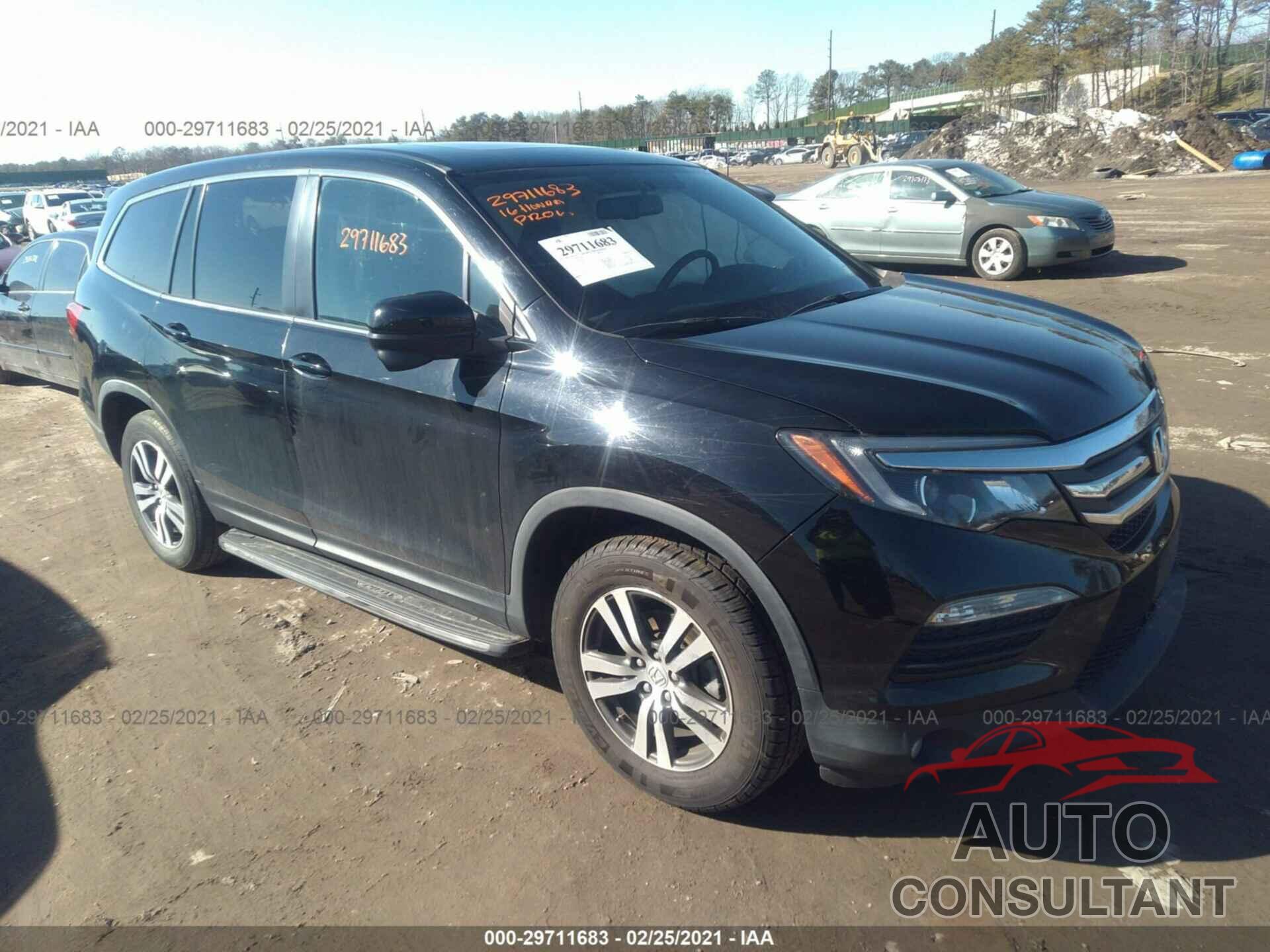 HONDA PILOT 2016 - 5FNYF6H5XGB035192
