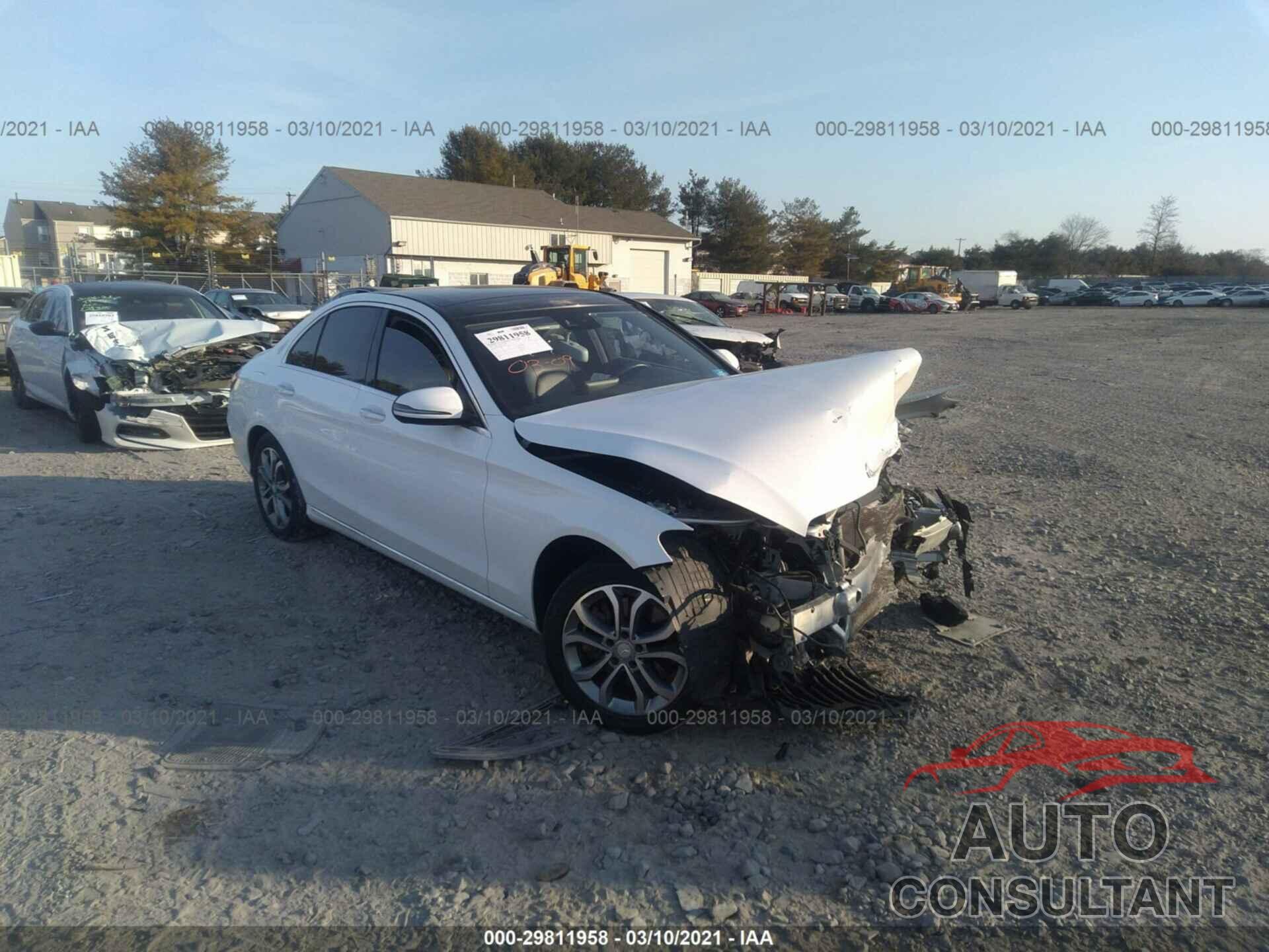 MERCEDES-BENZ C-CLASS 2016 - 55SWF4KB9GU115138