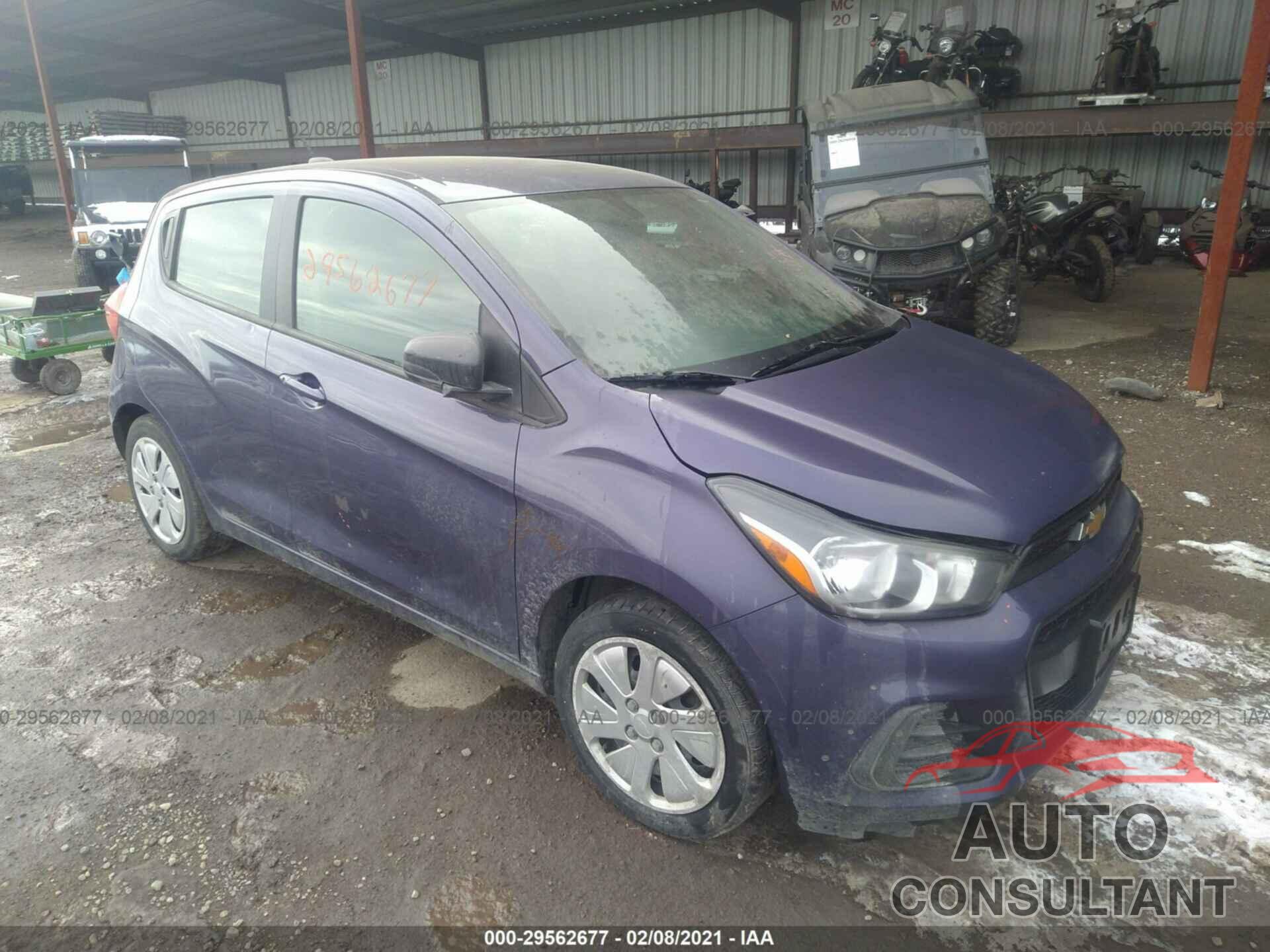 CHEVROLET SPARK 2016 - KL8CB6SA2GC566601
