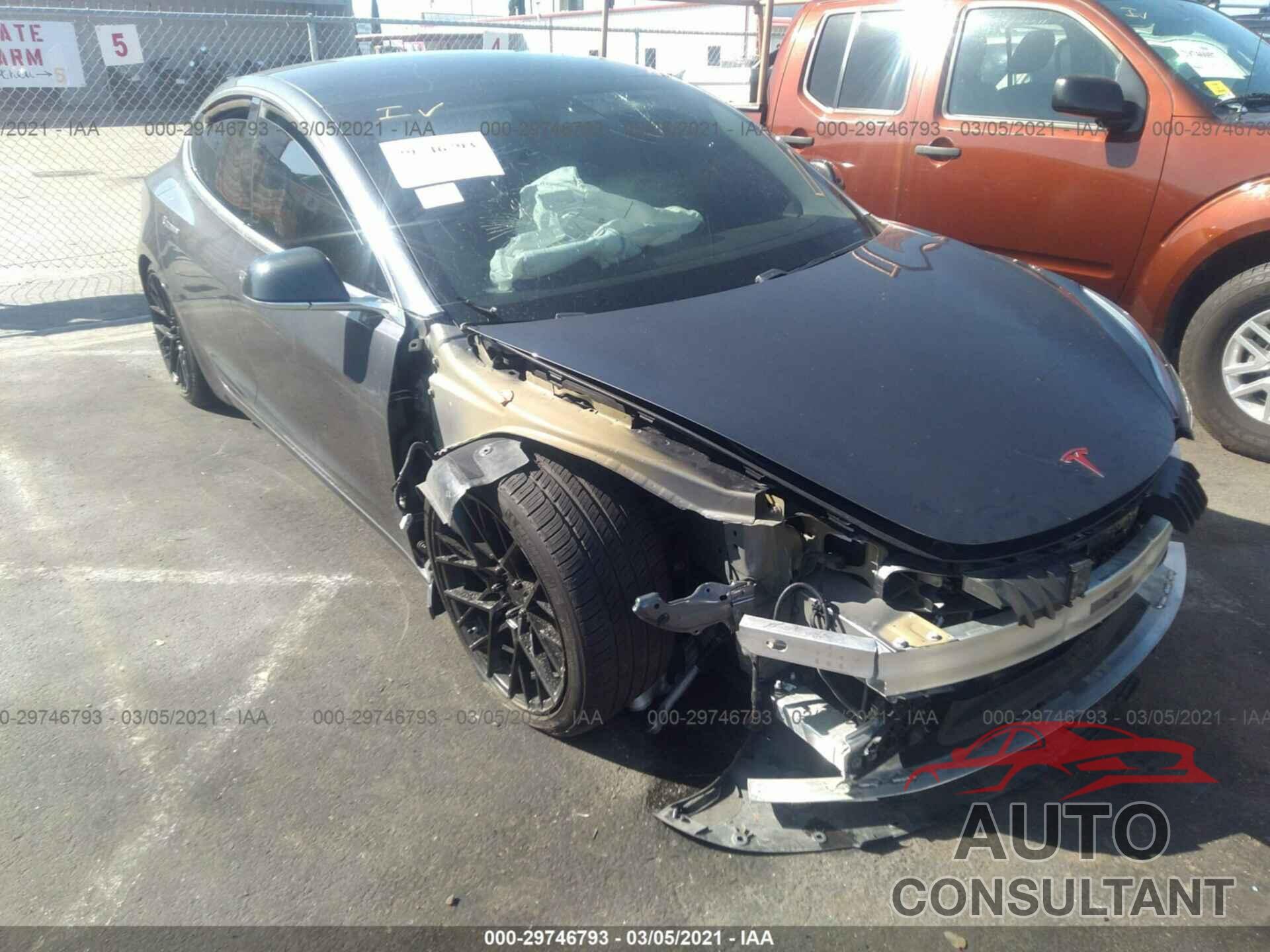 TESLA MODEL 3 2019 - 5YJ3E1EAXKF357714