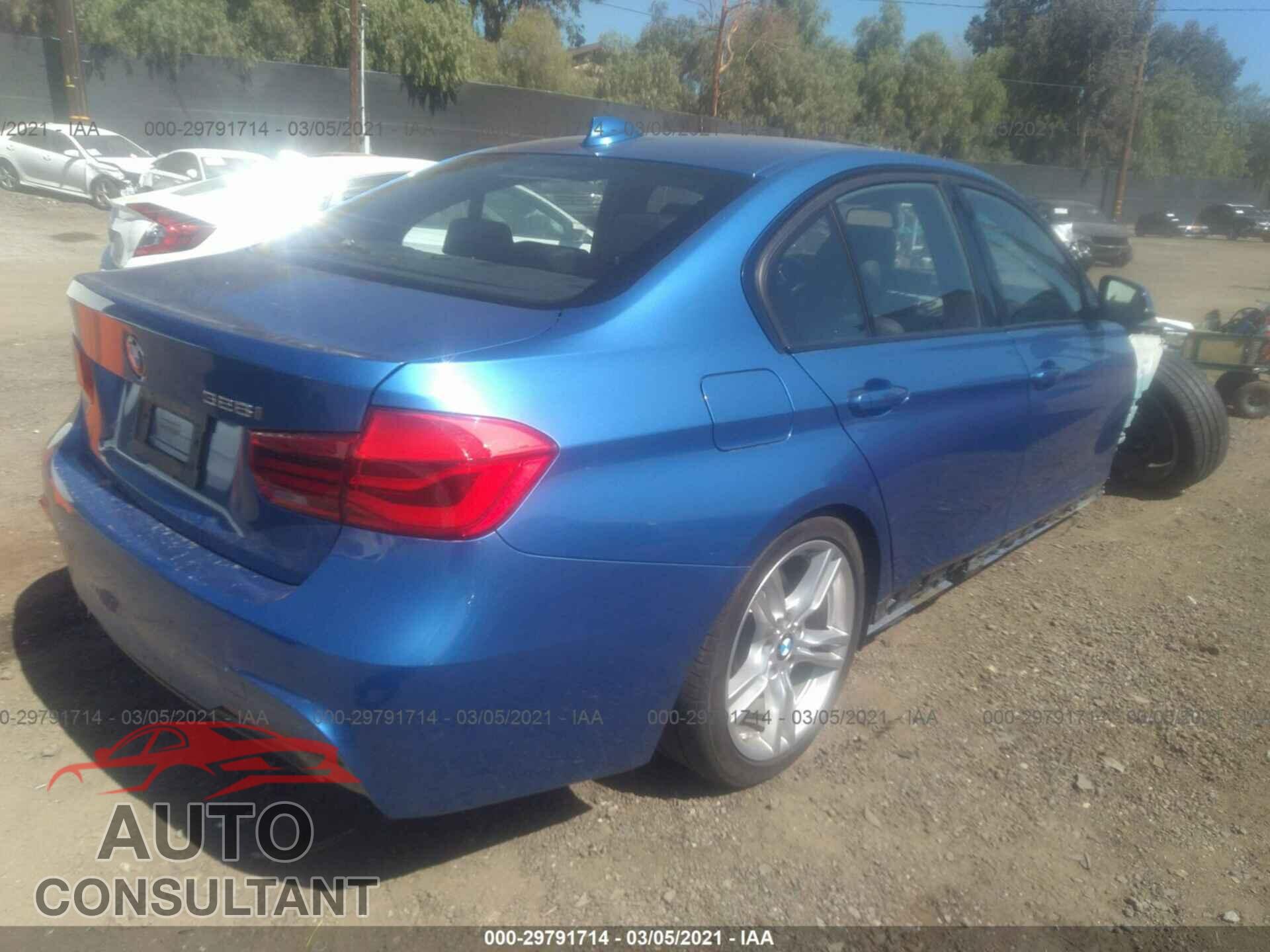 BMW 3 SERIES 2016 - WBA8E9G5XGNU28405