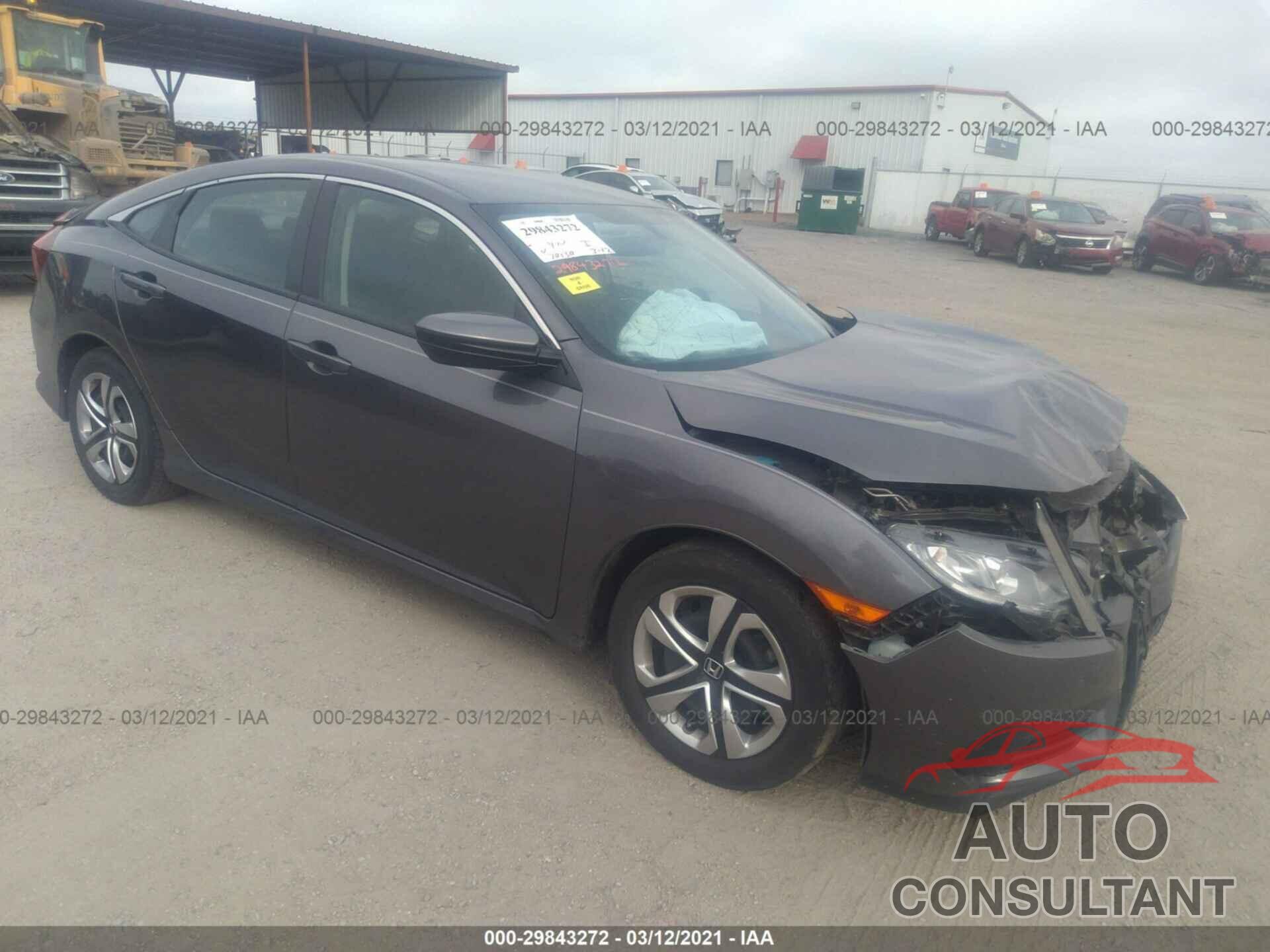 HONDA CIVIC SEDAN 2018 - 2HGFC2F52JH543669