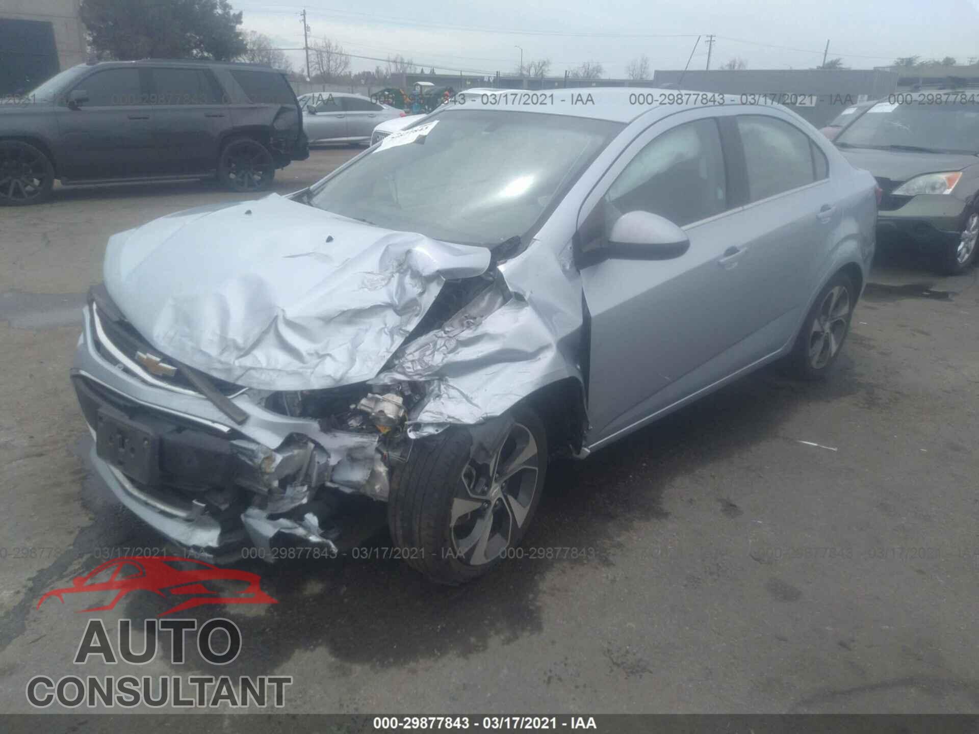 CHEVROLET SONIC 2017 - 1G1JF5SB7H4123659
