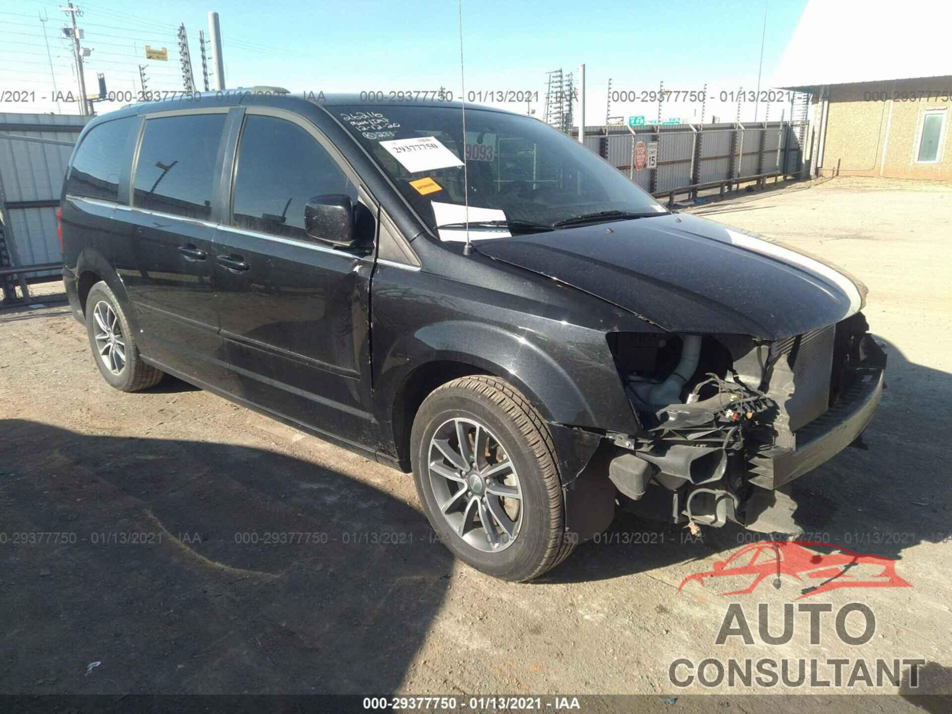 DODGE GRAND CARAVAN 2017 - 2C4RDGCG3HR581167