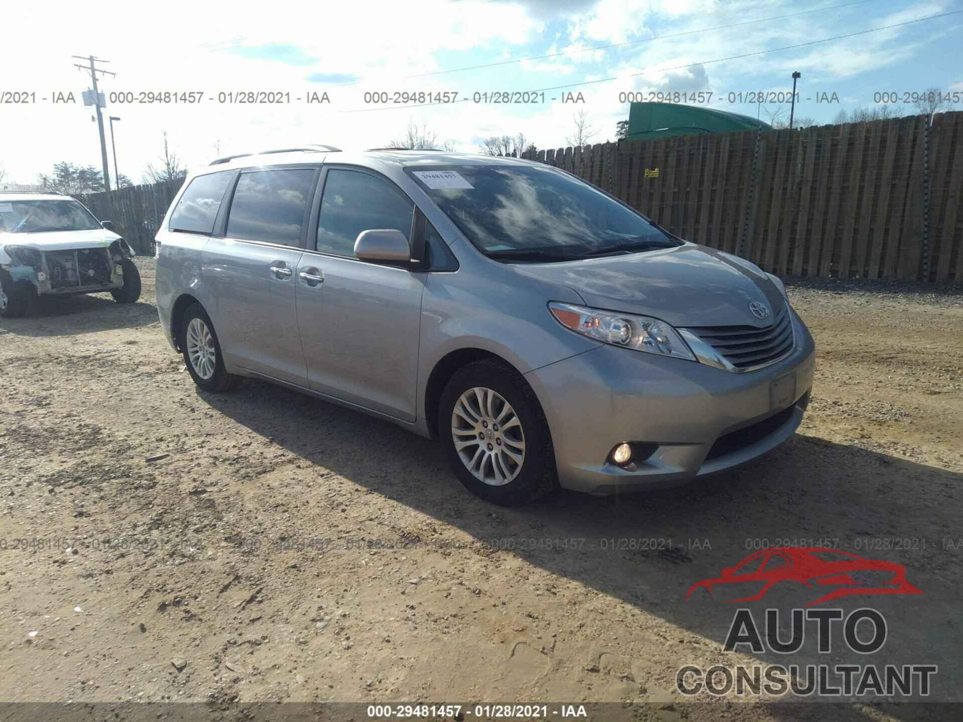 TOYOTA SIENNA 2016 - 5TDYK3DC2GS750624