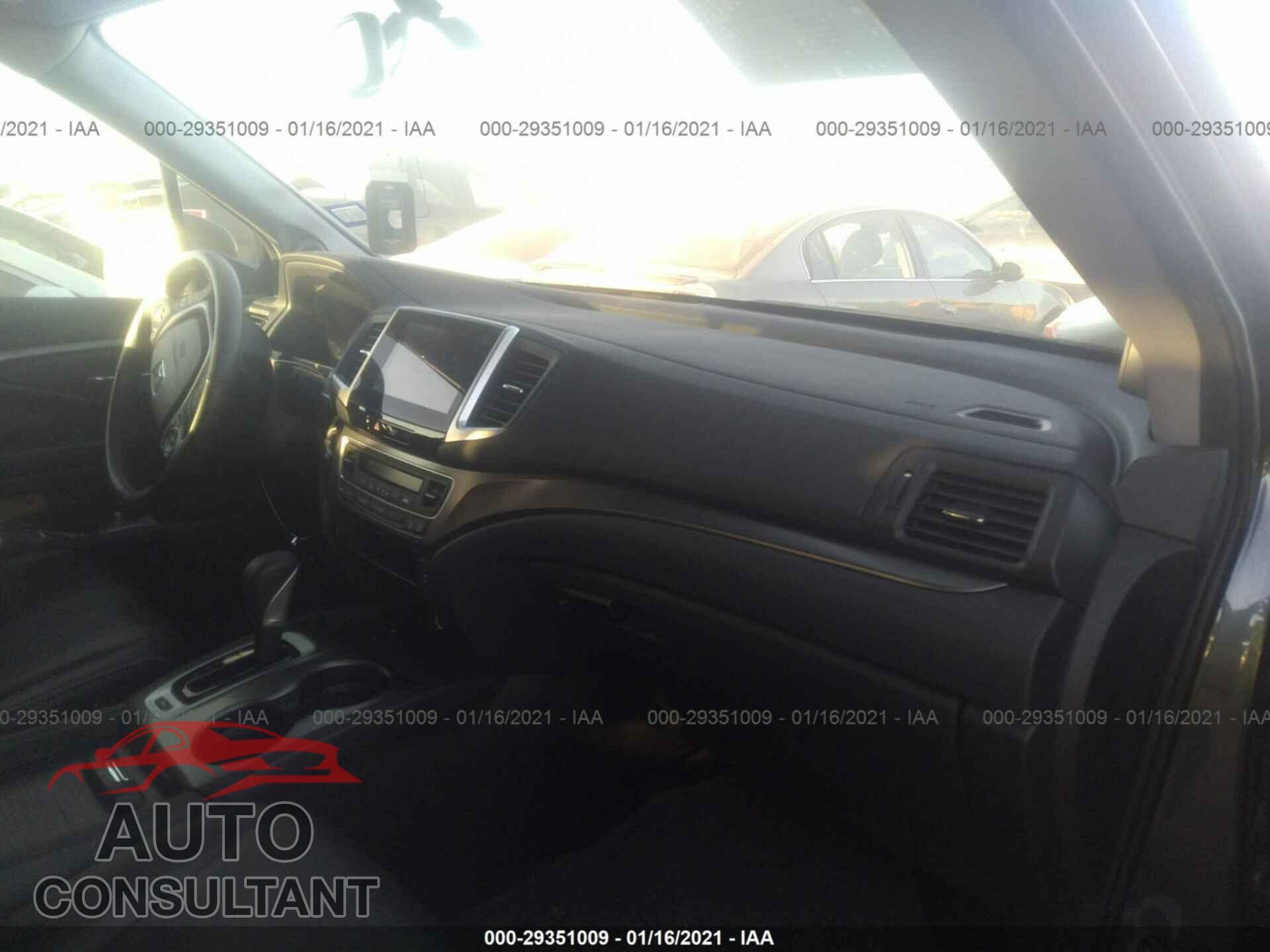 HONDA RIDGELINE 2017 - 5FPYK2F69HB003066