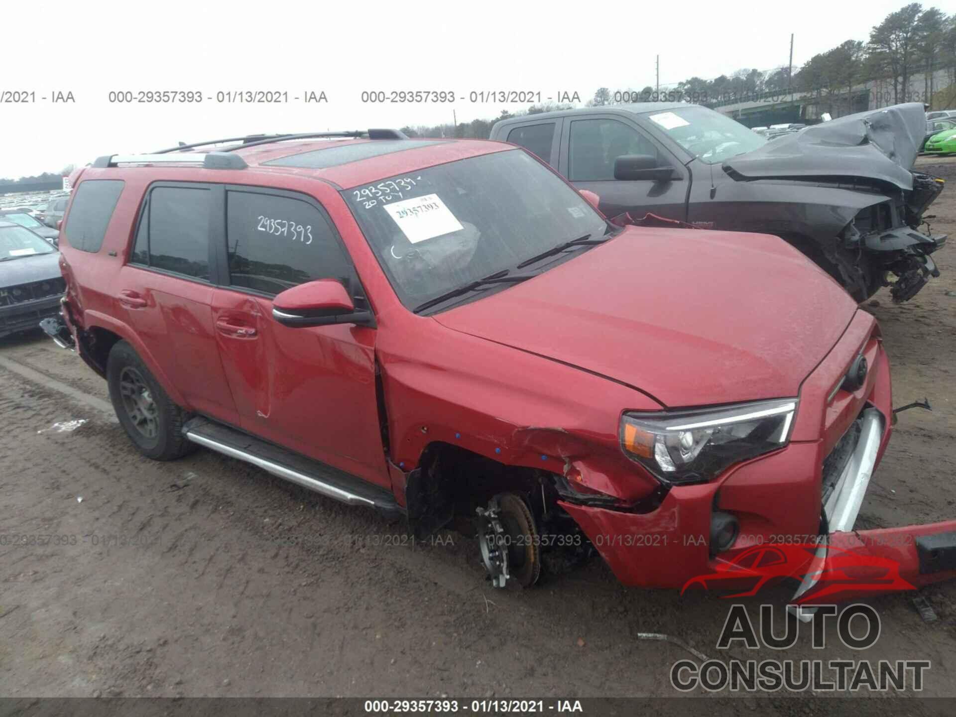 TOYOTA 4RUNNER 2020 - JTEBU5JR6L5781875