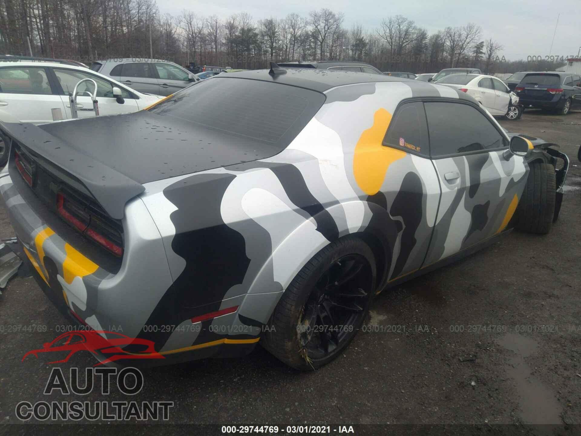 DODGE CHALLENGER 2020 - 2C3CDZFJ0LH198427