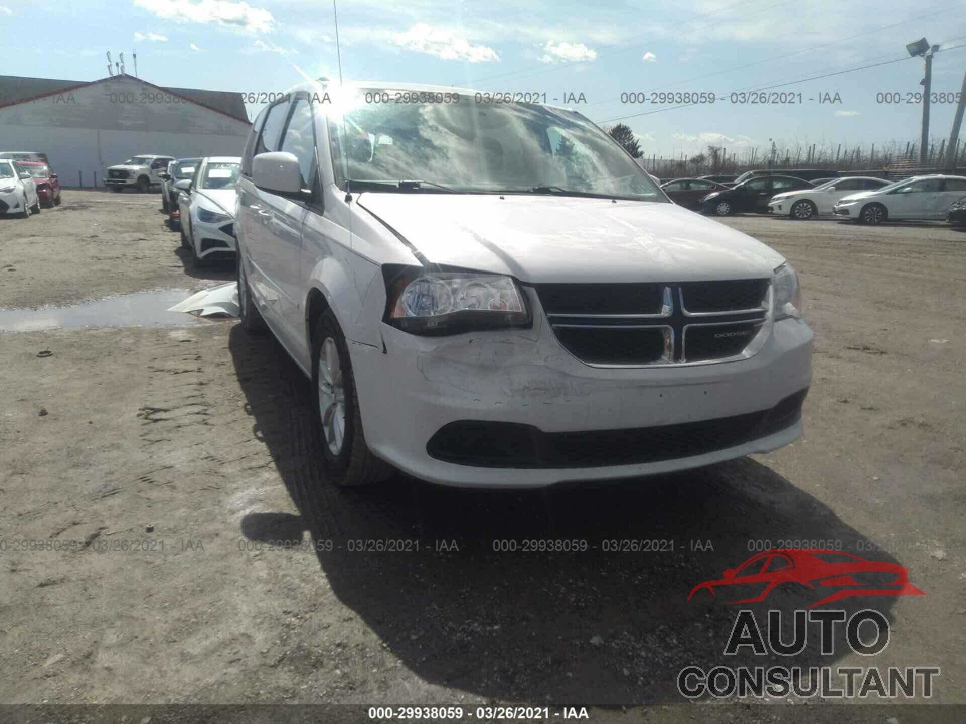 DODGE GRAND CARAVAN 2016 - 2C4RDGCG3GR388158