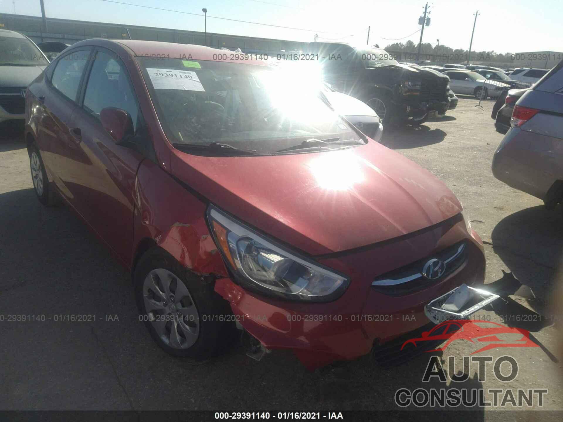 HYUNDAI ACCENT 2016 - KMHCT4AE1GU957449