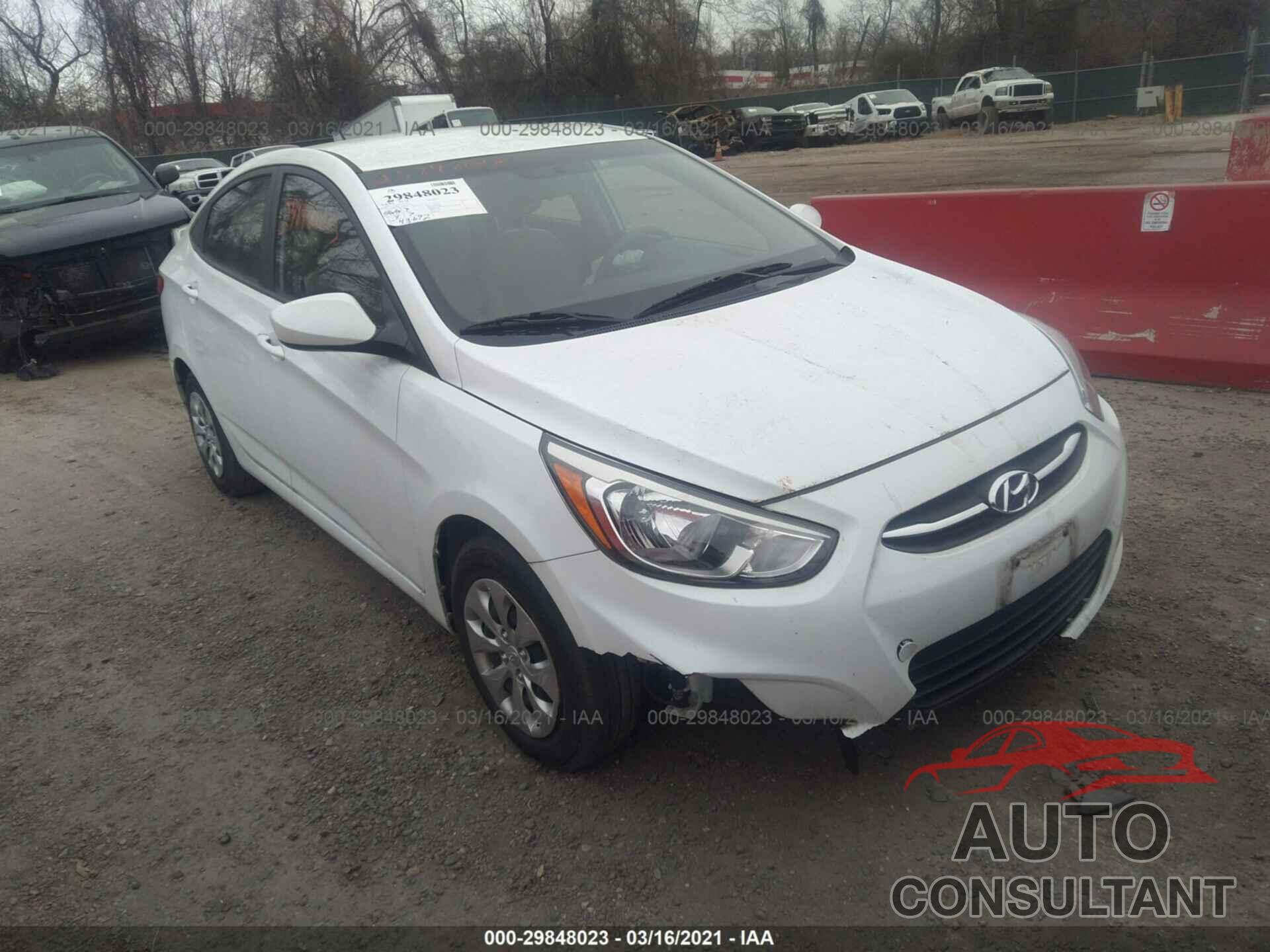 HYUNDAI ACCENT 2017 - KMHCT4AE5HU249108