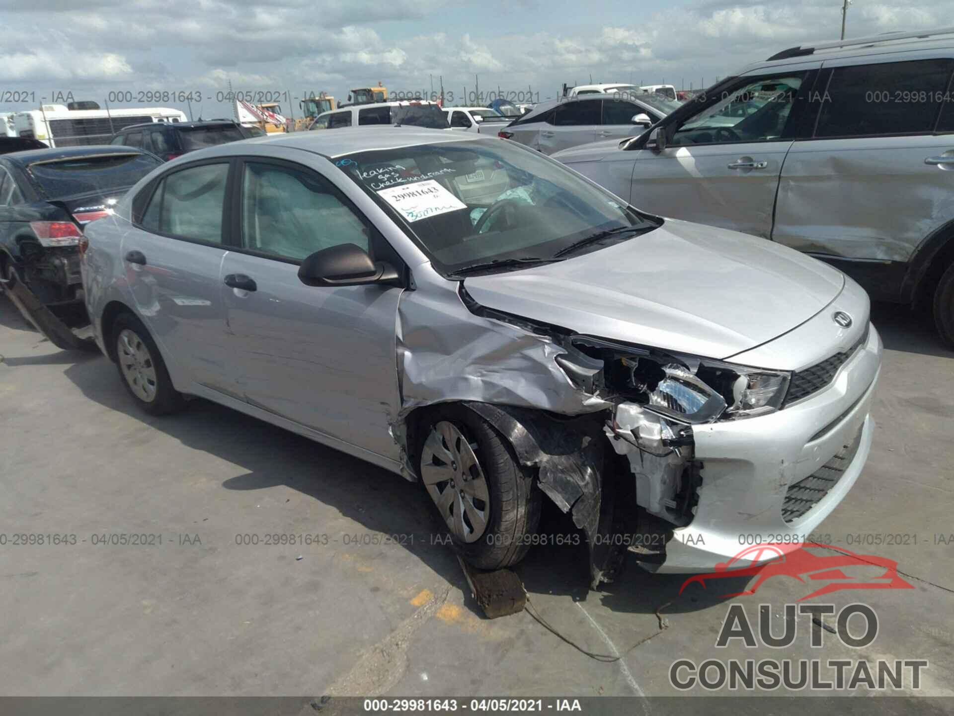 KIA RIO 2018 - 3KPA24ABXJE049690