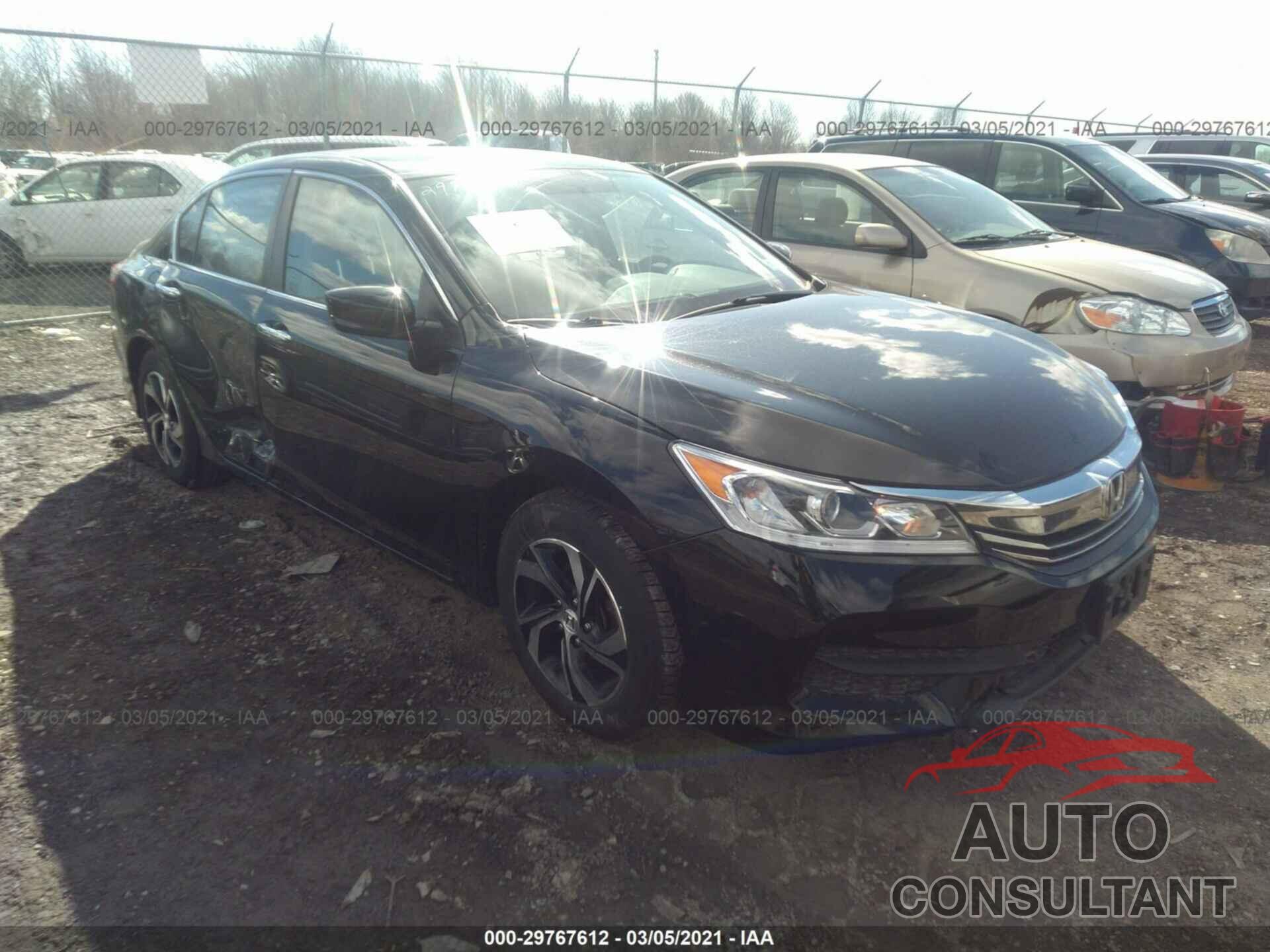 HONDA ACCORD SEDAN 2016 - 1HGCR2F39GA168810