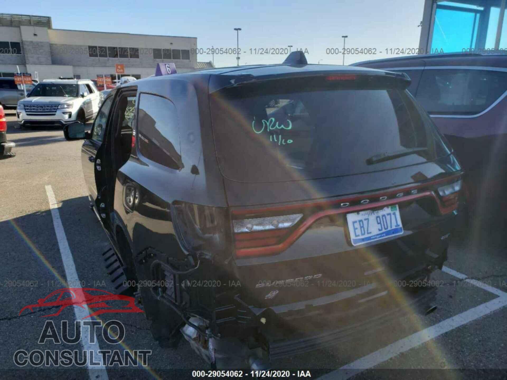 DODGE DURANGO 2019 - 1C4RDJDG0KC744045