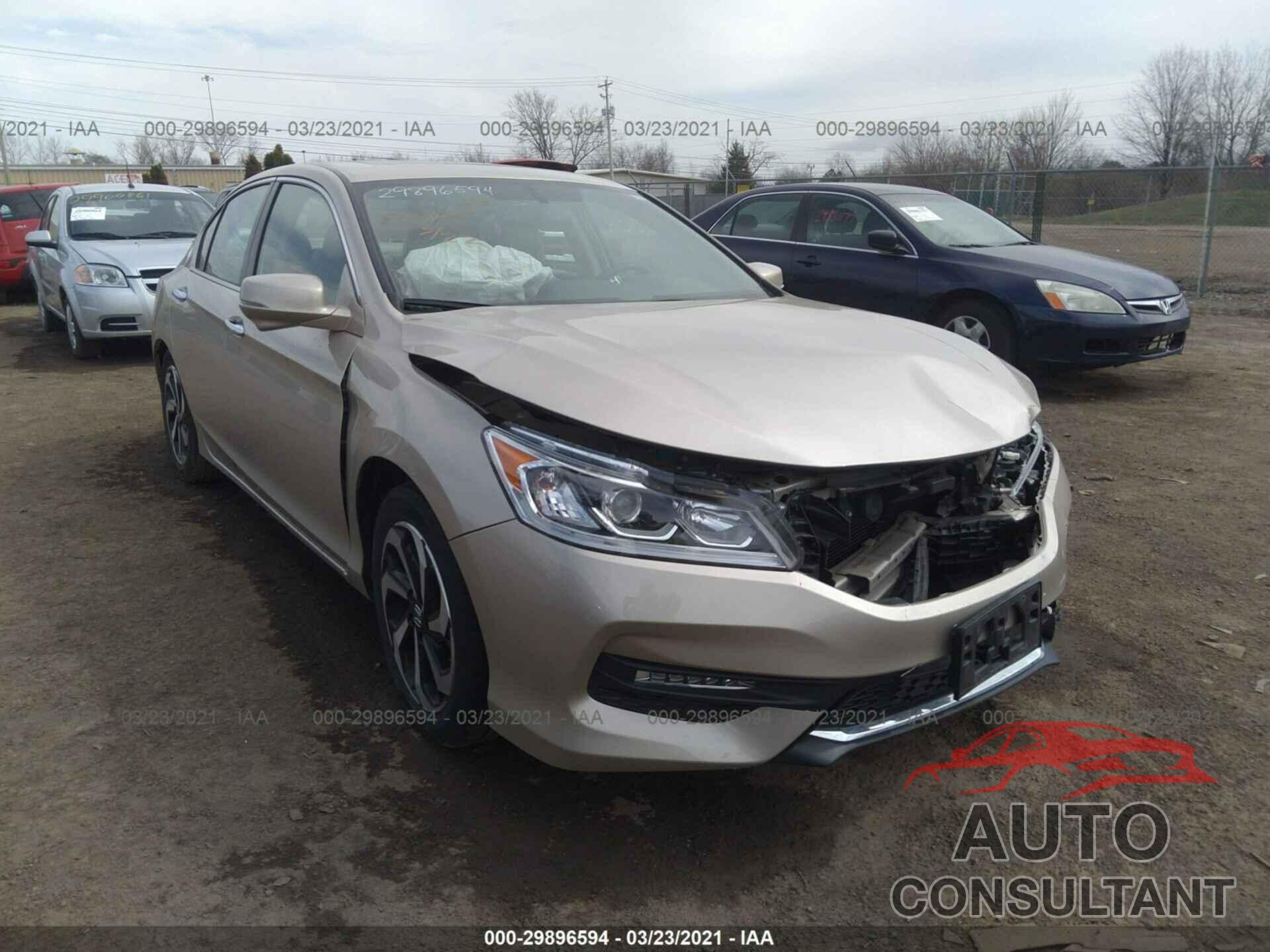 HONDA ACCORD SEDAN 2017 - 1HGCR2F86HA004055