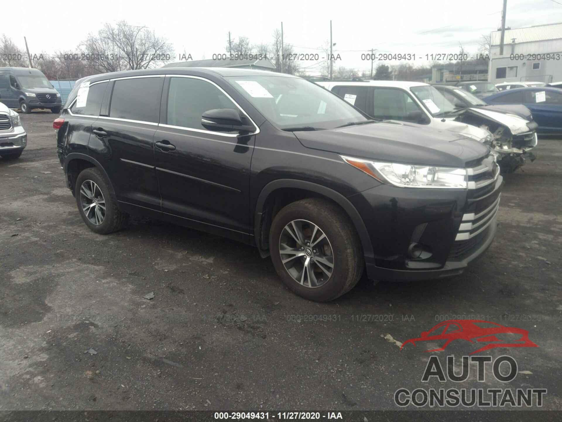 TOYOTA HIGHLANDER 2017 - 5TDBZRFH3HS434051