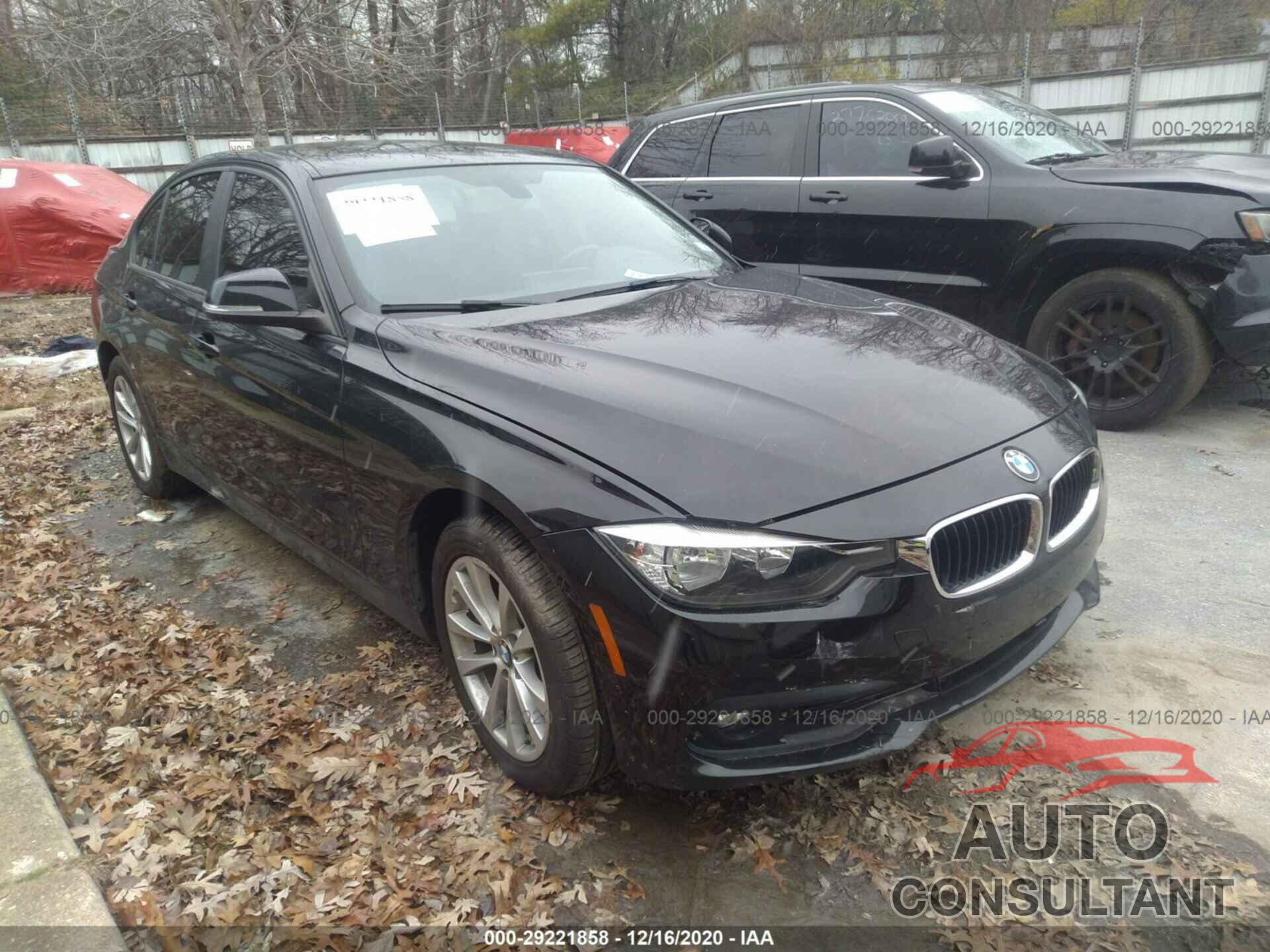 BMW 3 SERIES 2017 - WBA8E5G3XHNU42457
