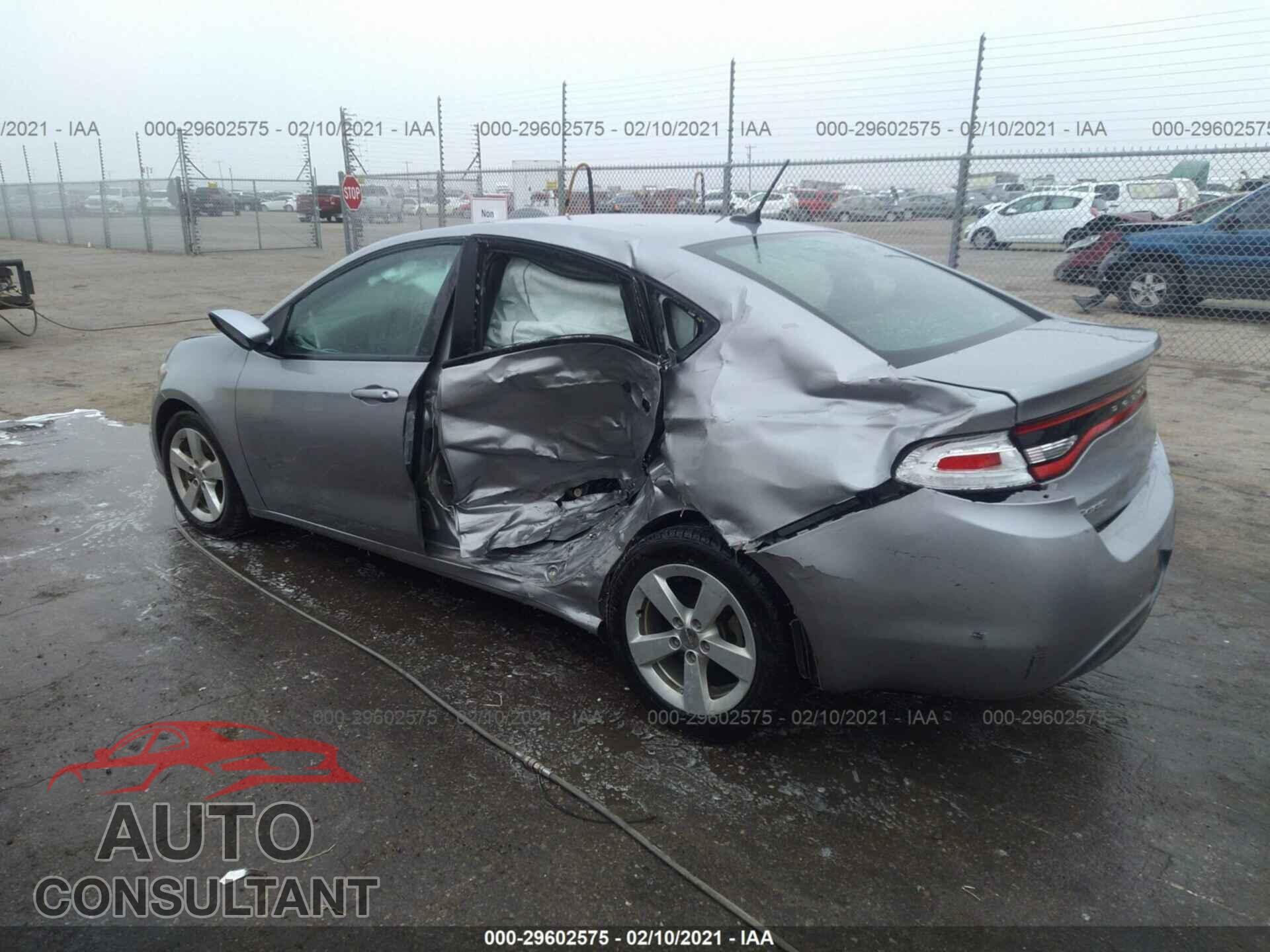 DODGE DART 2016 - 1C3CDFBB6GD667441