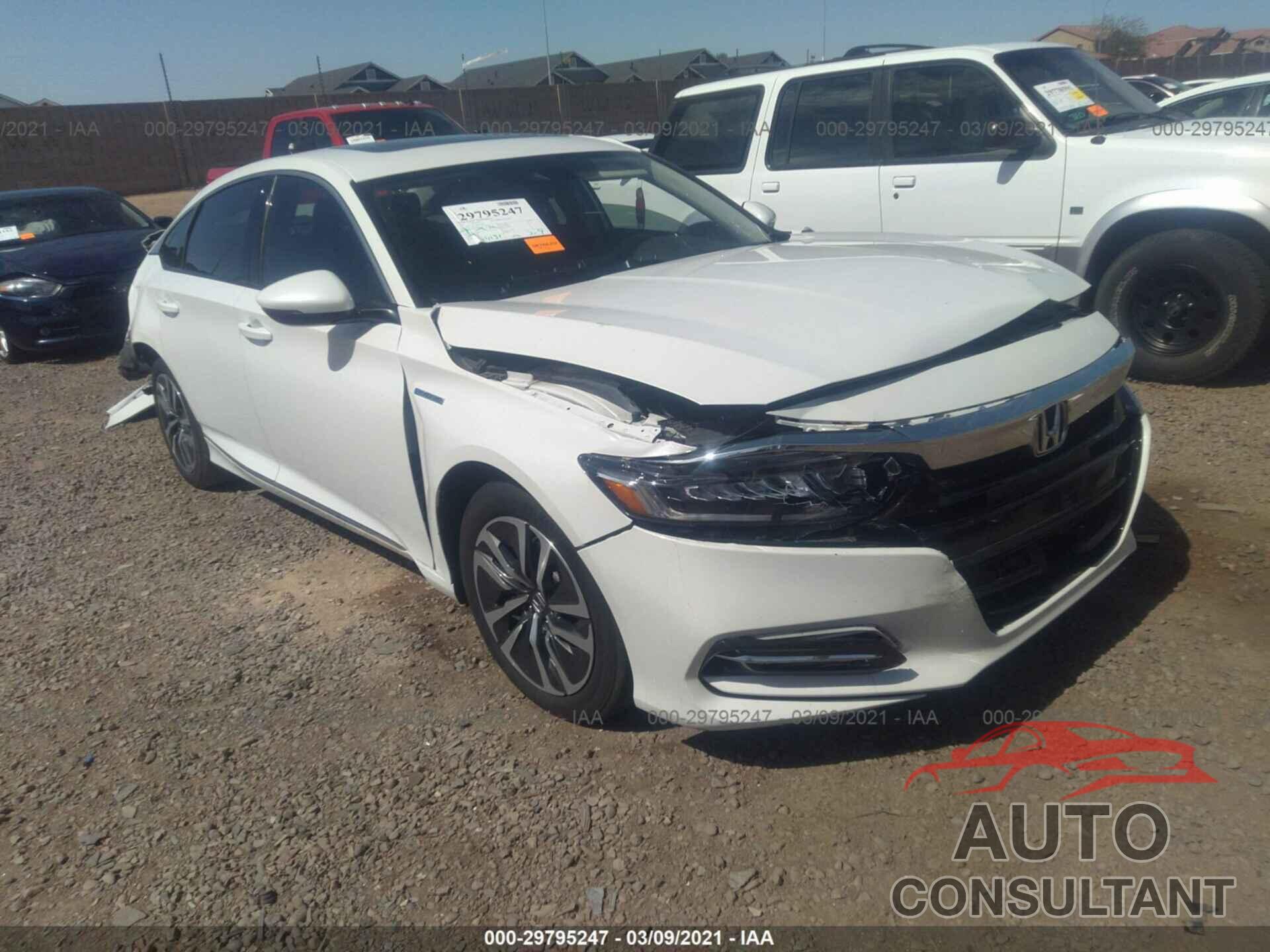 HONDA ACCORD HYBRID 2019 - 1HGCV3F51KA010036