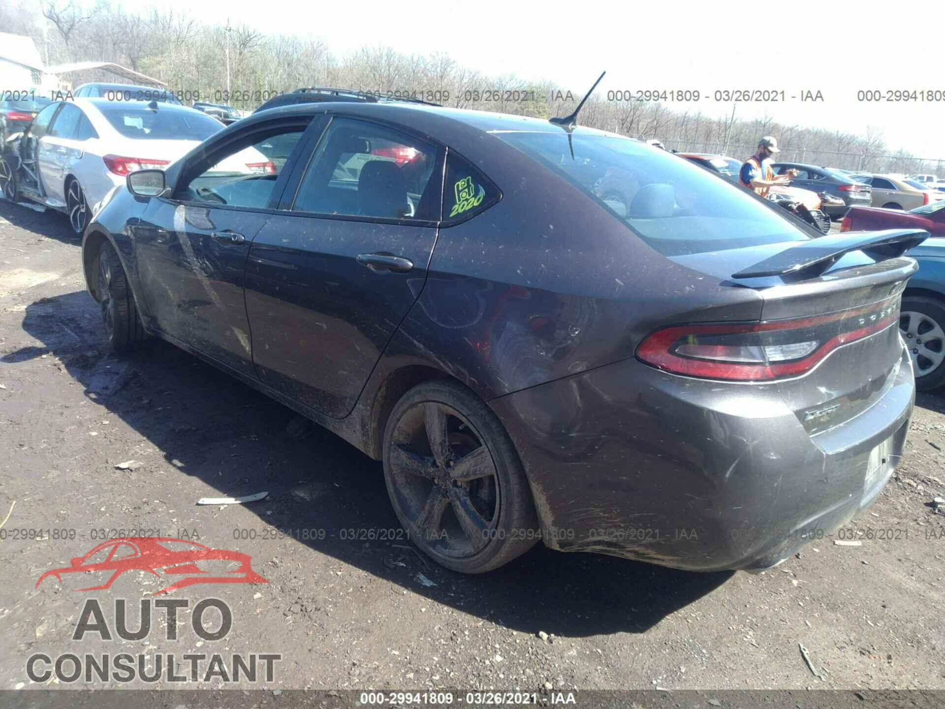 DODGE DART 2016 - 1C3CDFBB1GD517933
