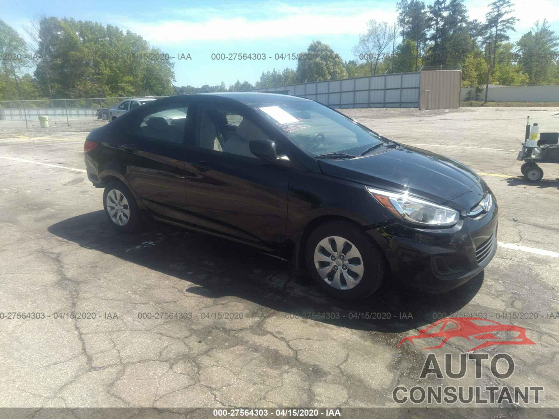 Hyundai Accent 2017 - KMHCT4AE9HU330533