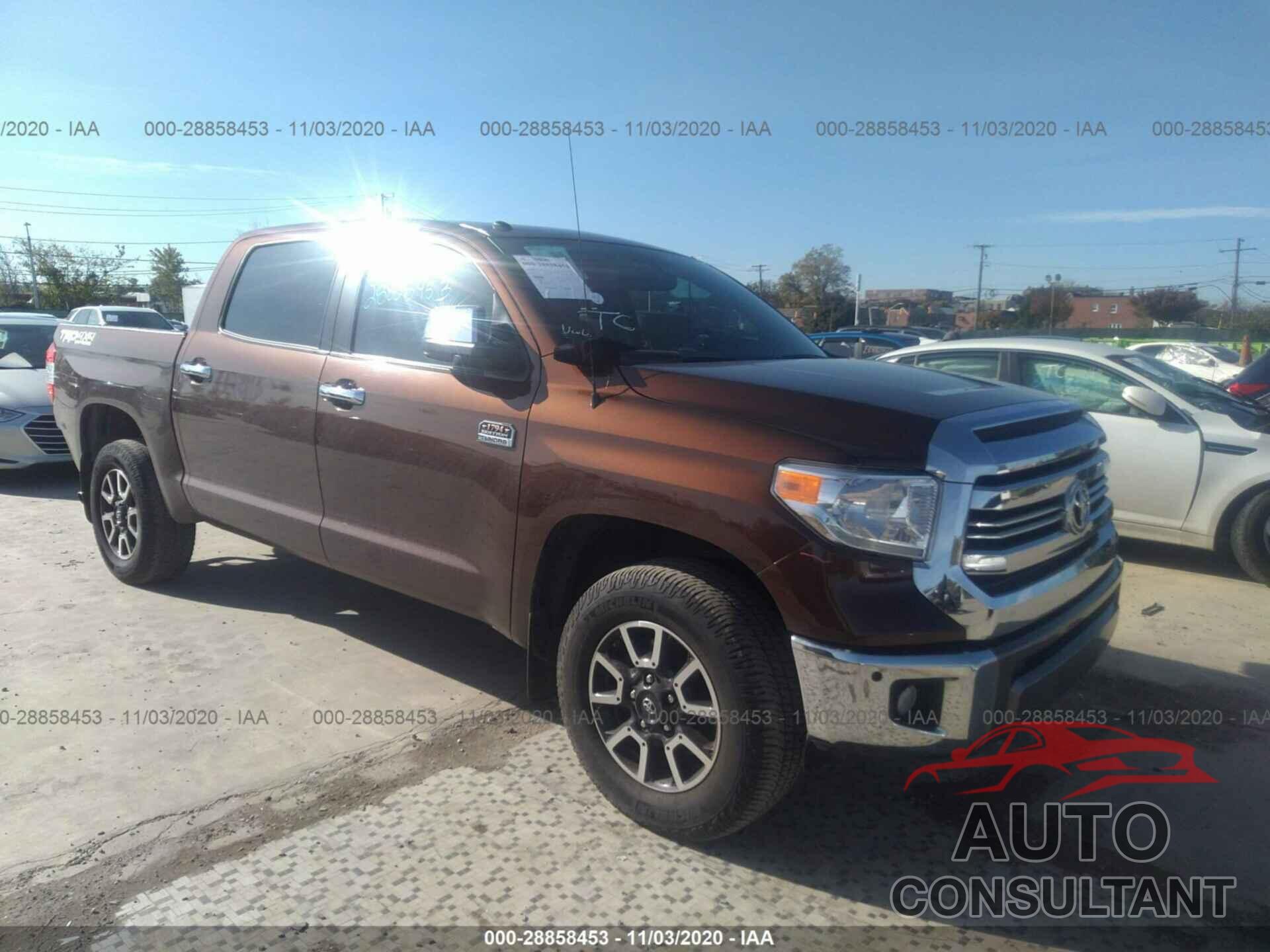 TOYOTA TUNDRA 4WD 2017 - 5TFAY5F13HX638224