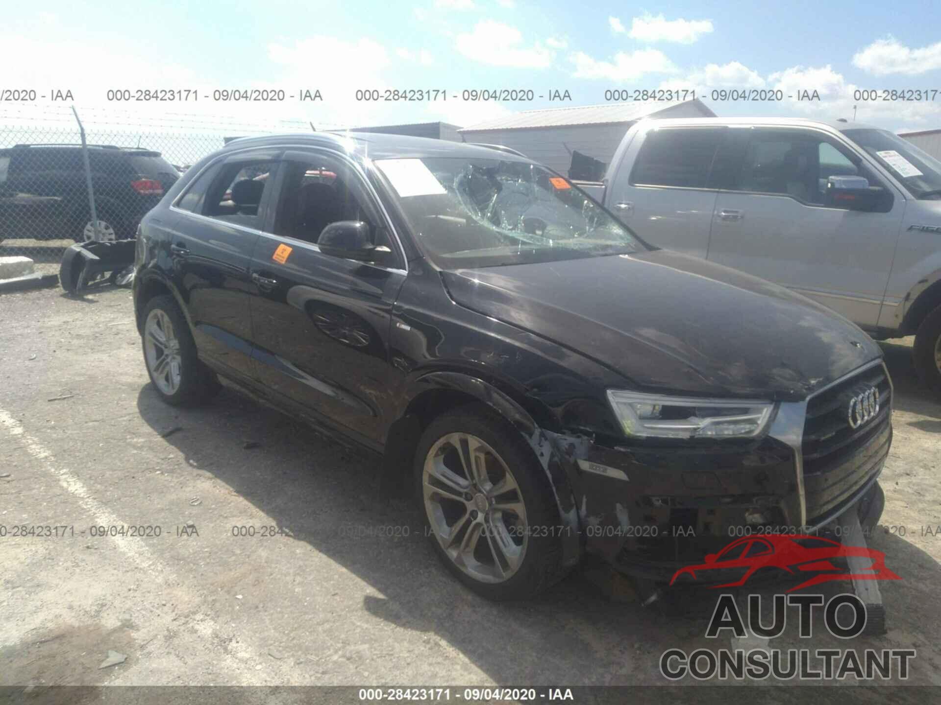 AUDI Q3 2016 - WA1GFCFS8GR023307