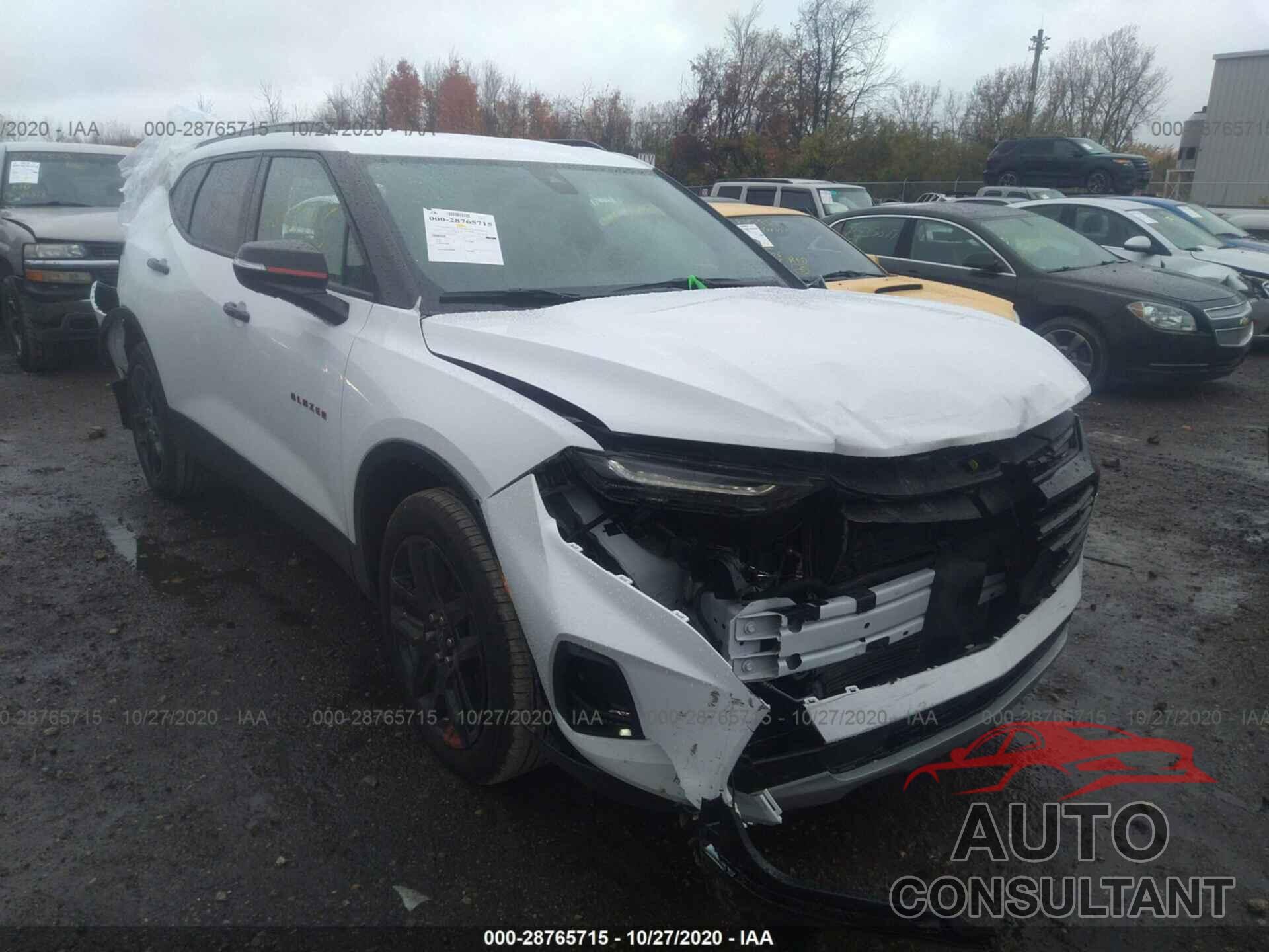 CHEVROLET BLAZER 2020 - 3GNKBJRS5LS626936