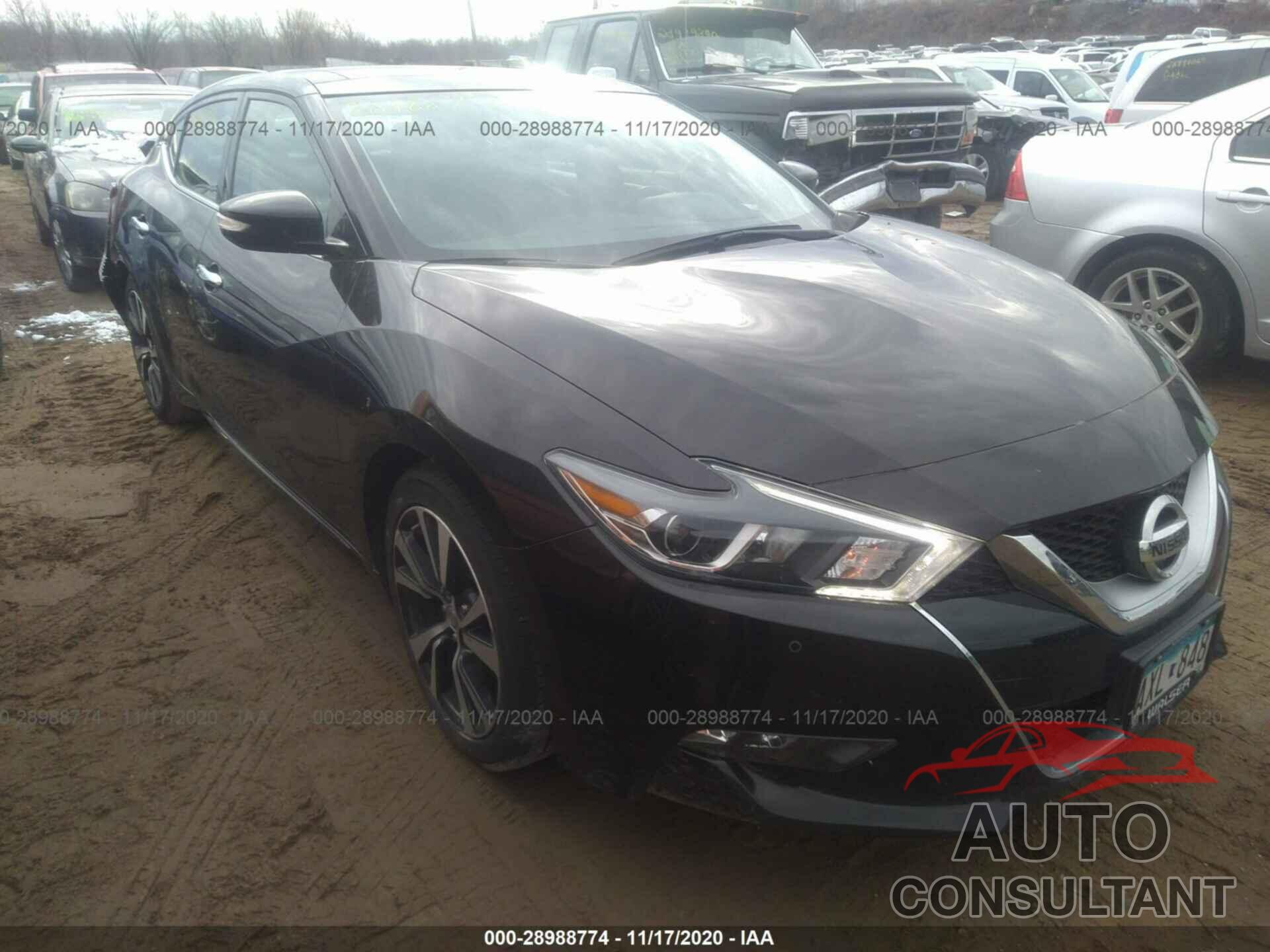 NISSAN MAXIMA 2017 - 1N4AA6AP9HC383842