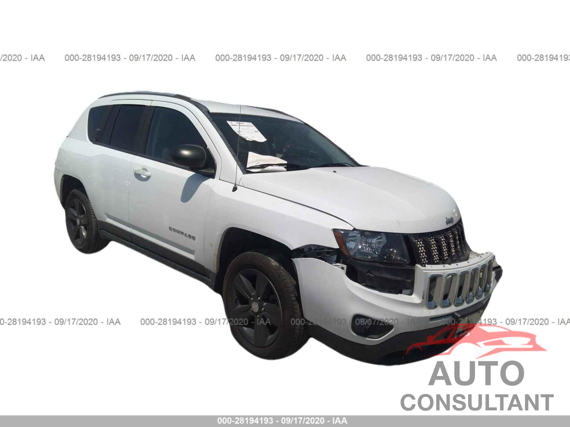 JEEP COMPASS 2016 - 1C4NJCBA2GD611905