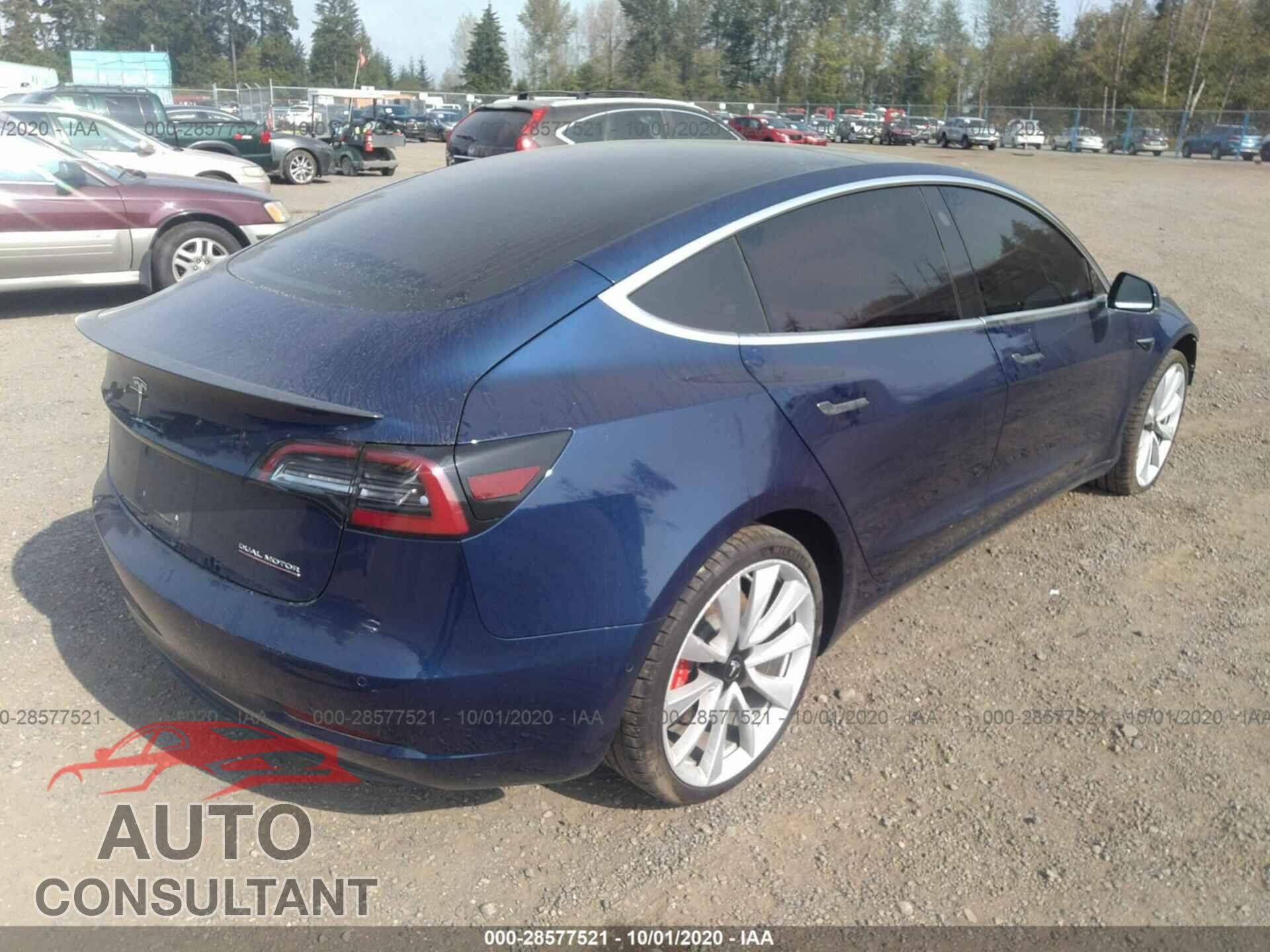 TESLA MODEL 3 2018 - 5YJ3E1EB5JF074239