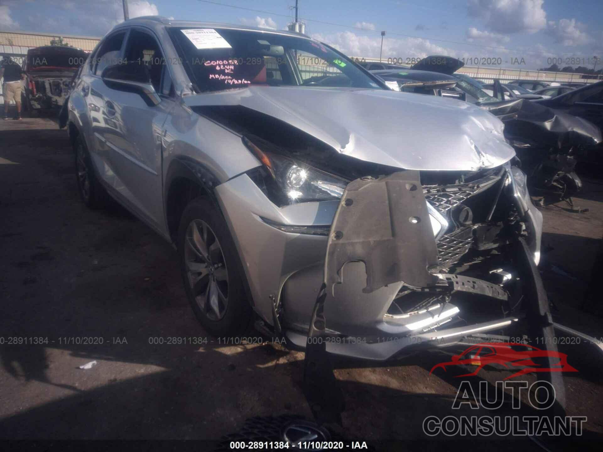 LEXUS NX 200T 2016 - JTJYARBZ9G2046244