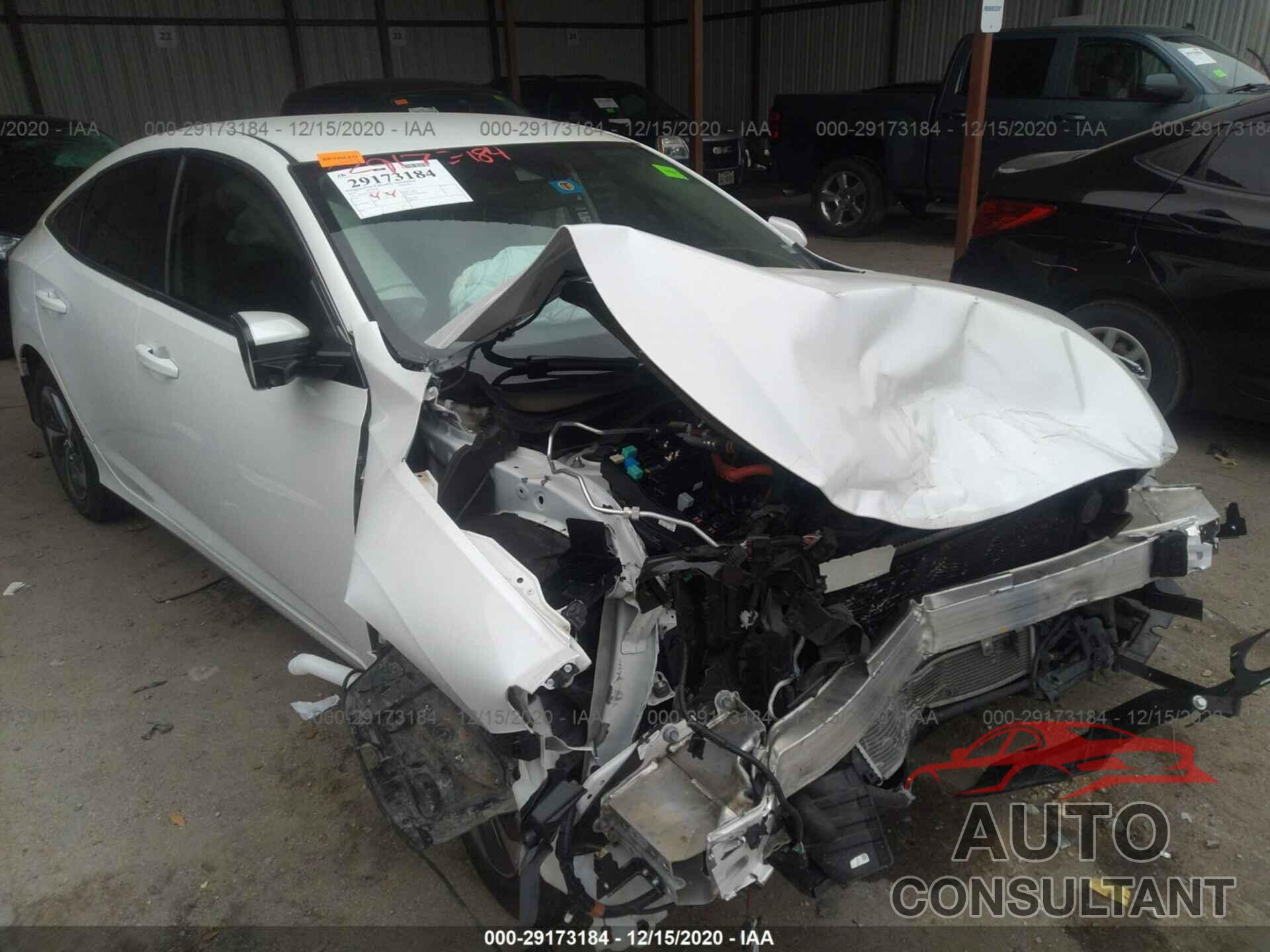 HONDA INSIGHT 2019 - 19XZE4F58KE024303