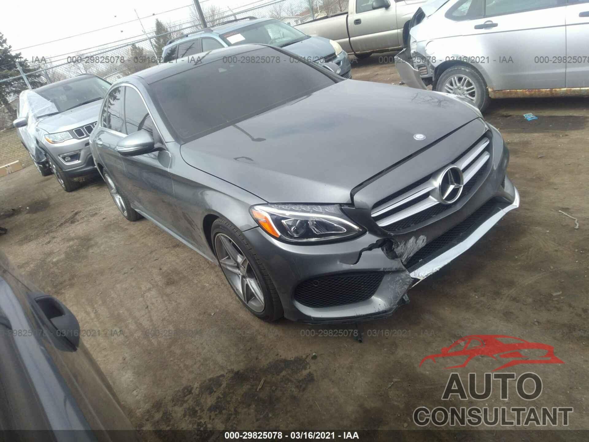 MERCEDES-BENZ C-CLASS 2017 - 55SWF4KBXHU195048