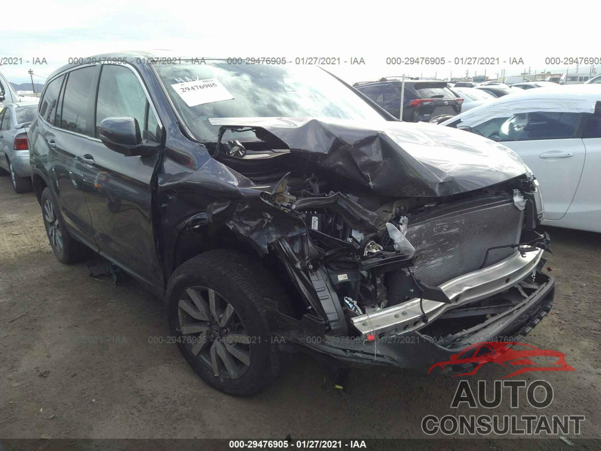 HONDA PILOT 2019 - 5FNYF5H51KB007817