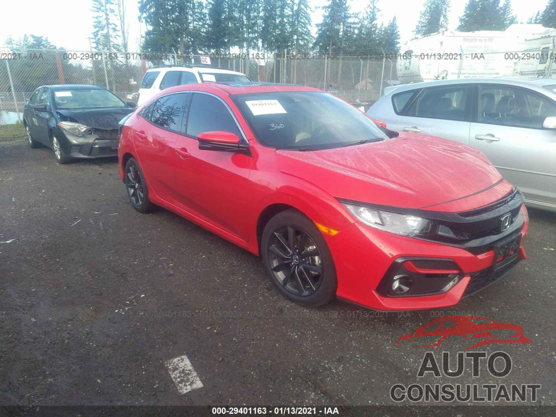 HONDA CIVIC HATCHBACK 2020 - SHHFK7H66LU421344