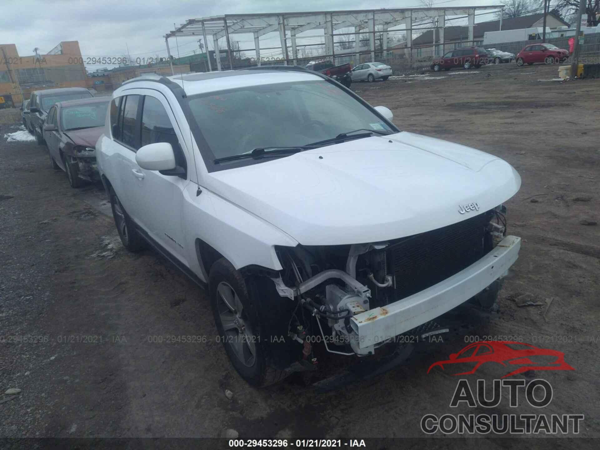 JEEP COMPASS 2017 - 1C4NJDEB0HD170058