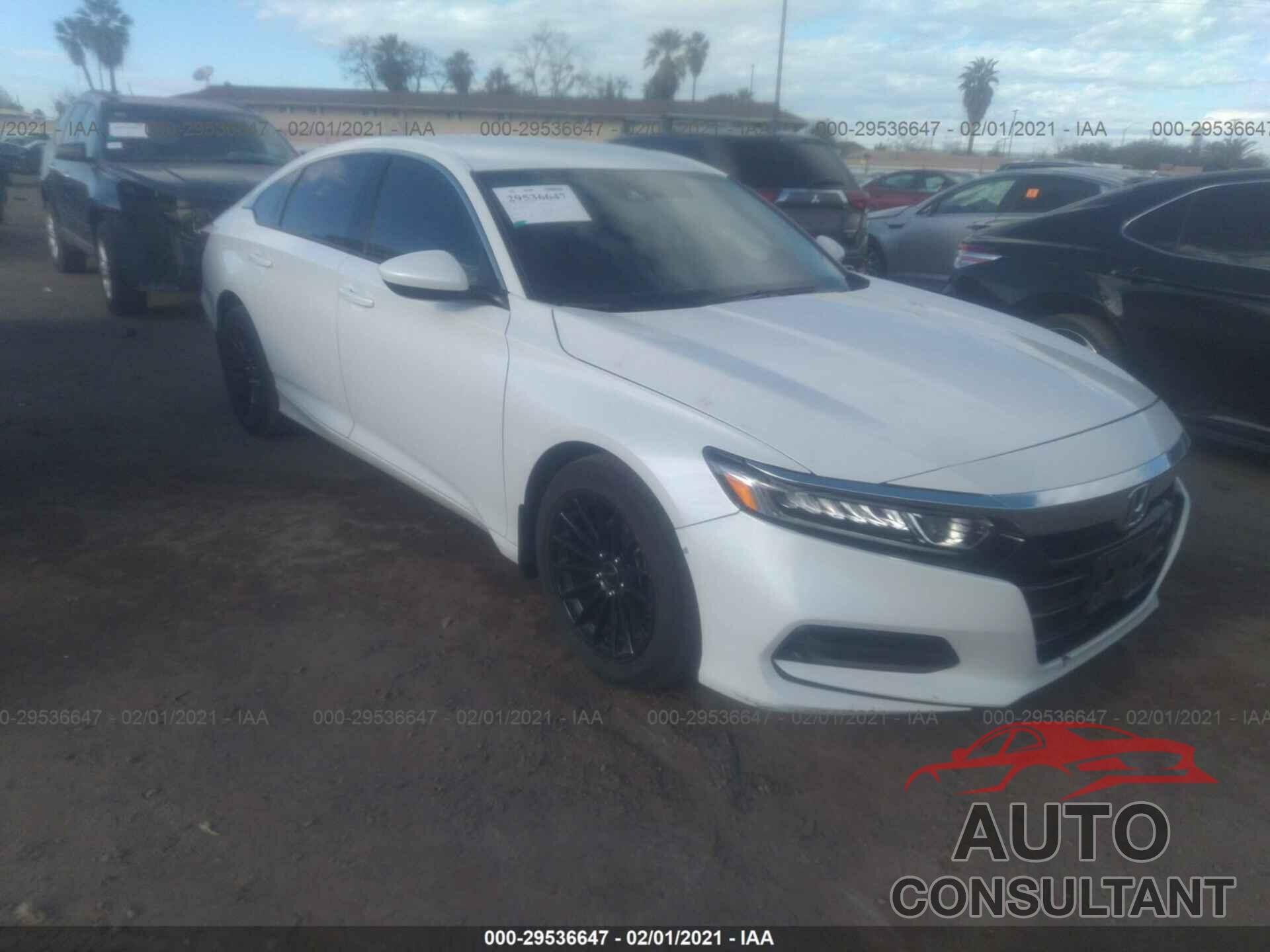 HONDA ACCORD SEDAN 2018 - 1HGCV1F19JA213563