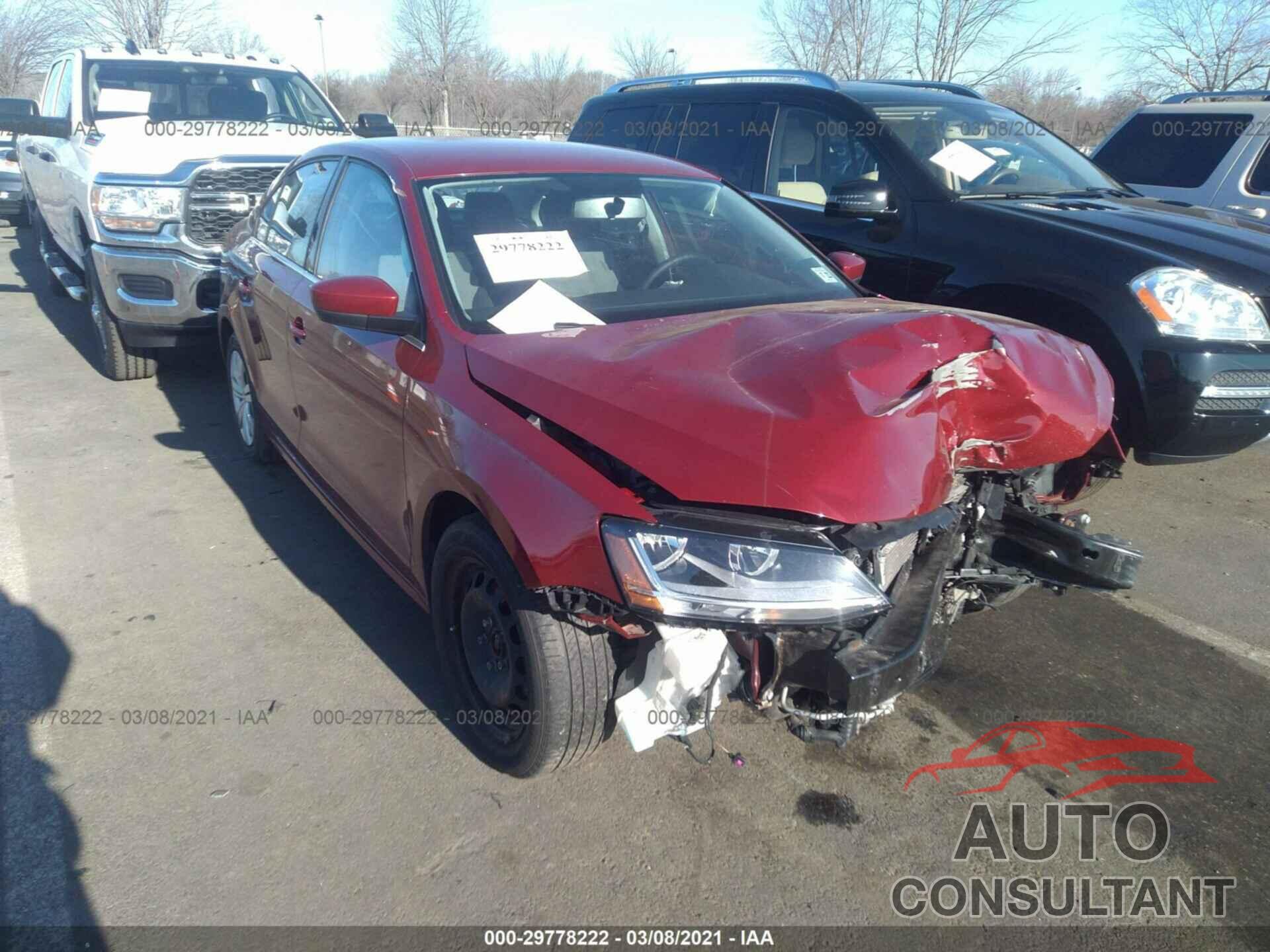VOLKSWAGEN JETTA 2017 - 3VW2B7AJ1HM403087